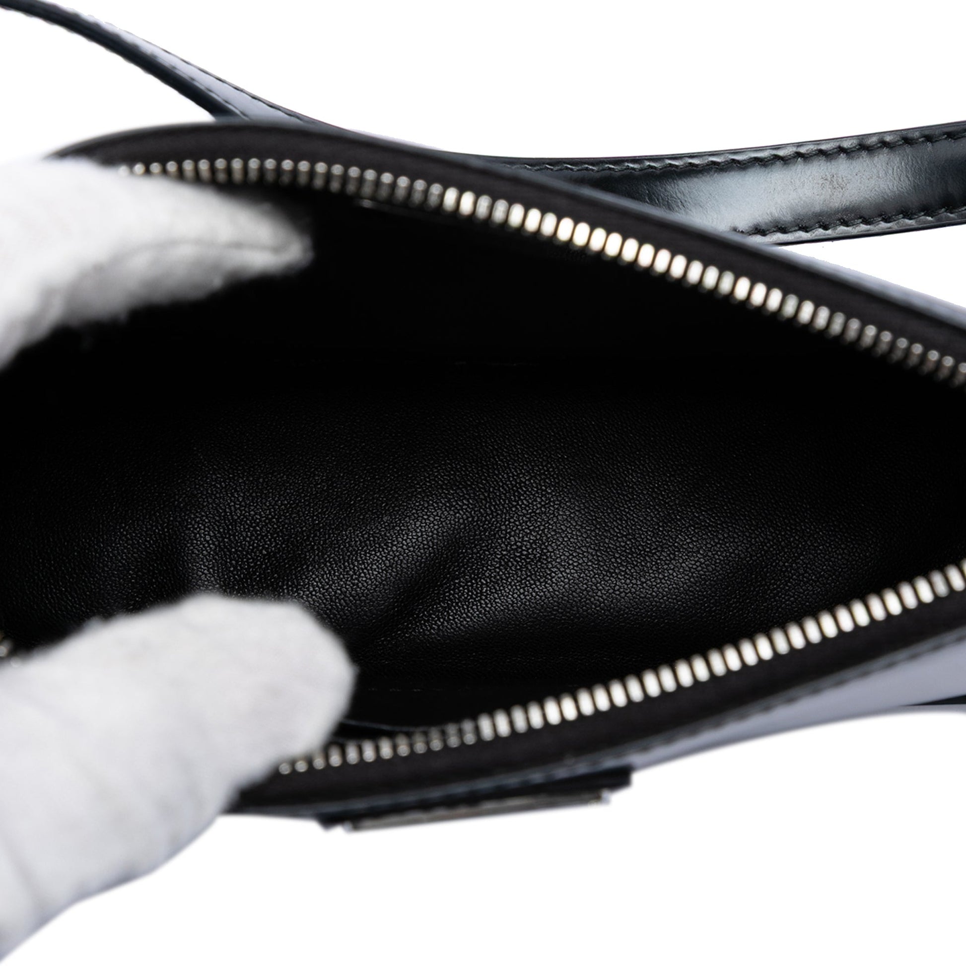 Mini Spazzolato Leather Shoulder Bag