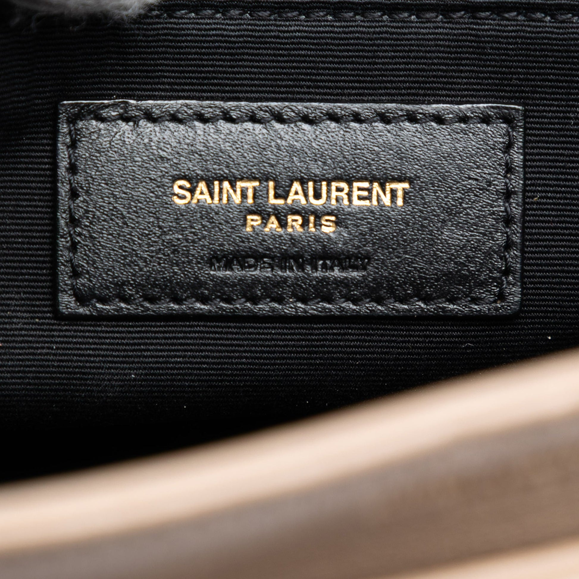 Saint Laurent Mini Quilted Lambskin Becky Chain Shoulder Bag