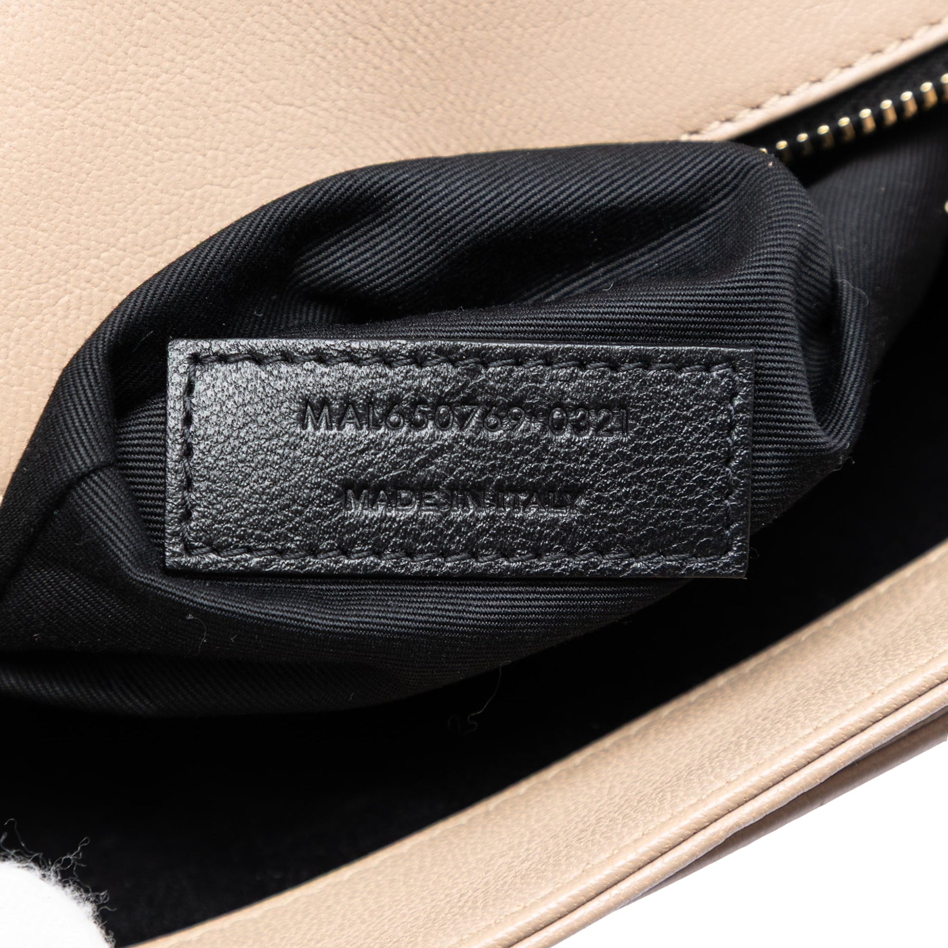Saint Laurent Mini Quilted Lambskin Becky Chain Shoulder Bag