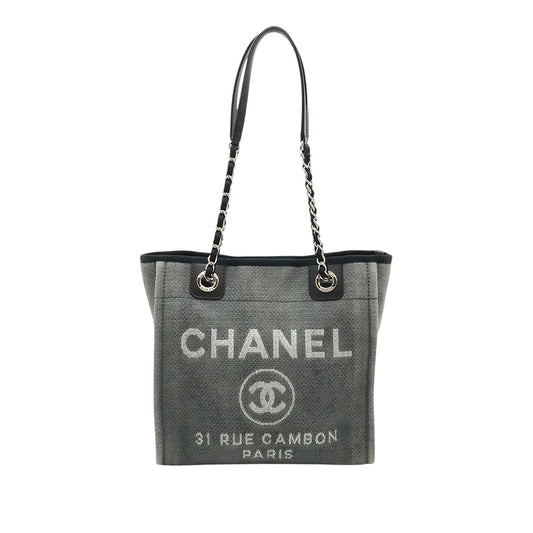 Chanel Mini Canvas Deauville Tote