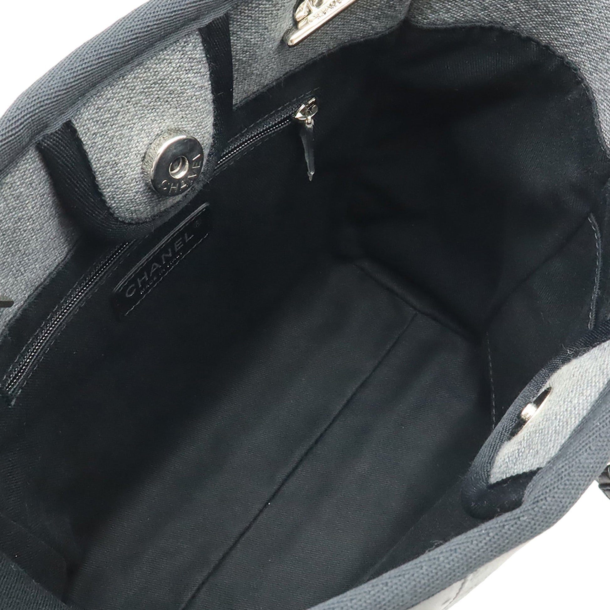 Chanel Mini Canvas Deauville Tote