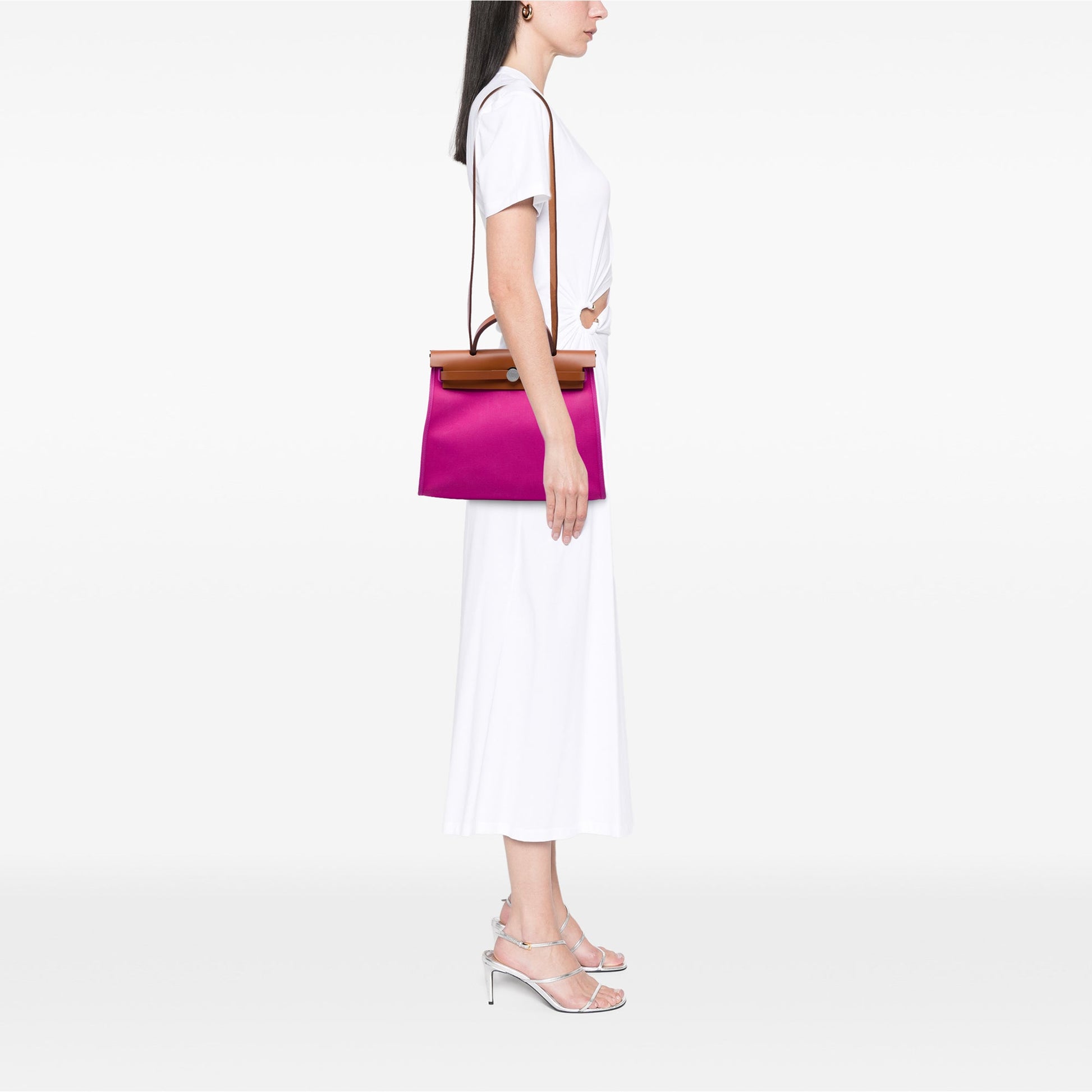 Hermès Toile Herbag Zip 31