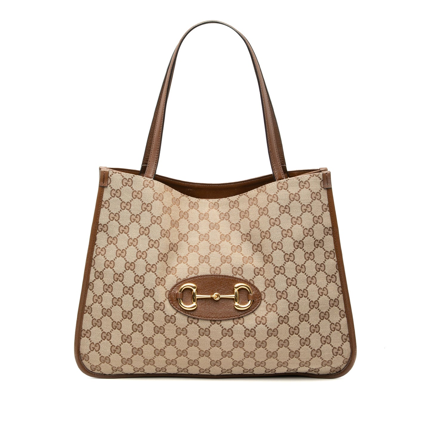 Medium GG Canvas Horsebit 1955 Tote