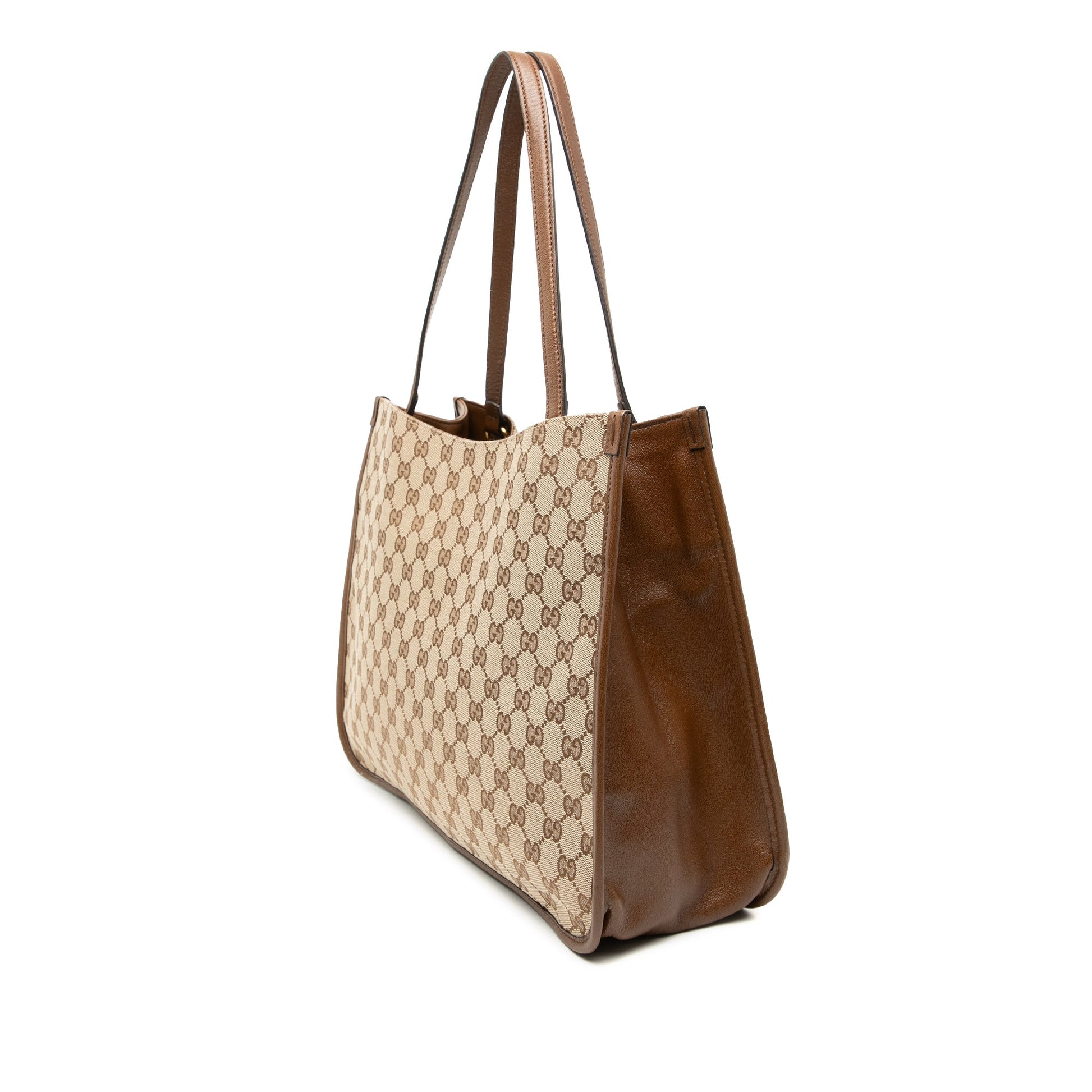 Medium GG Canvas Horsebit 1955 Tote