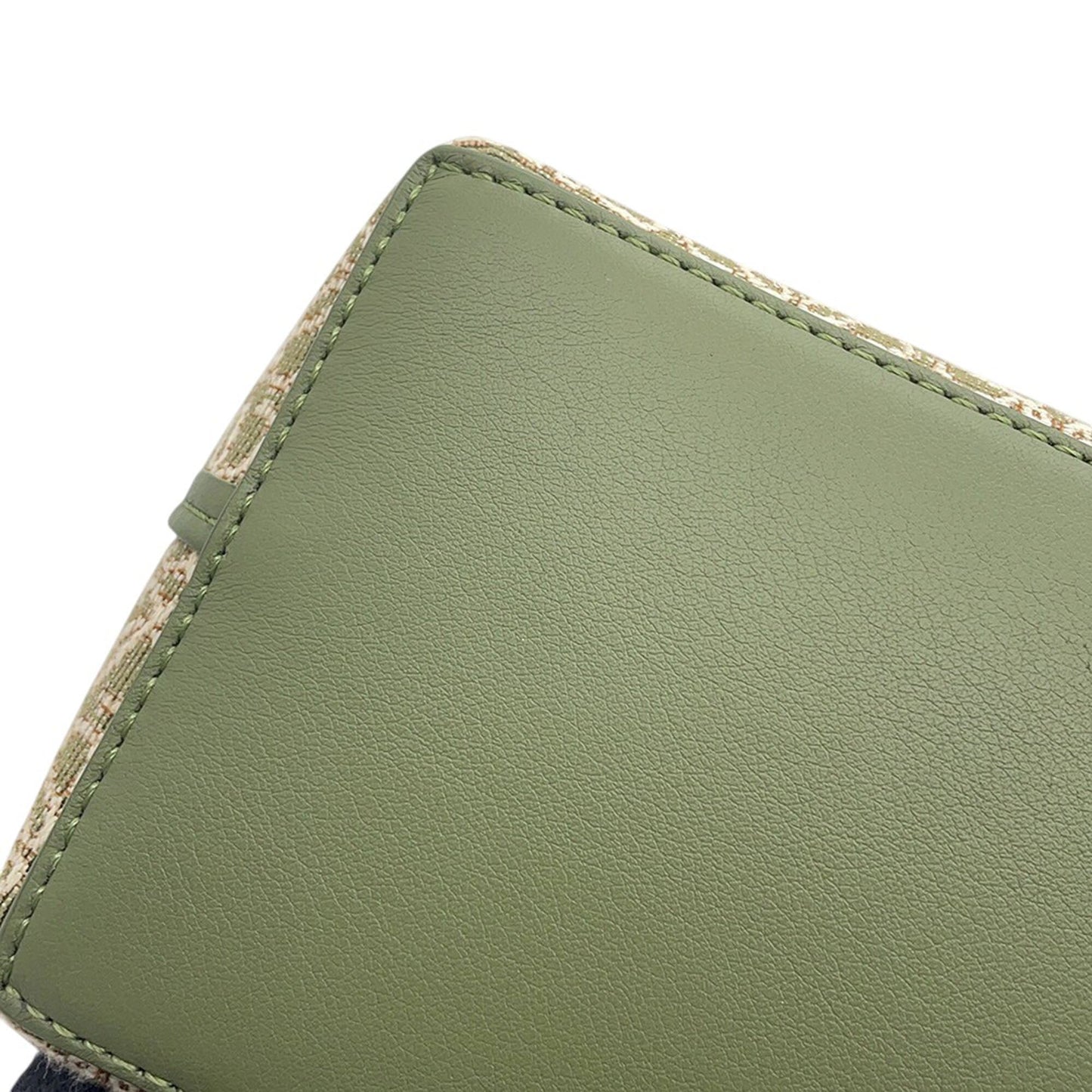 LOEWE Anagram Jacquard and Calfskin Square Tote