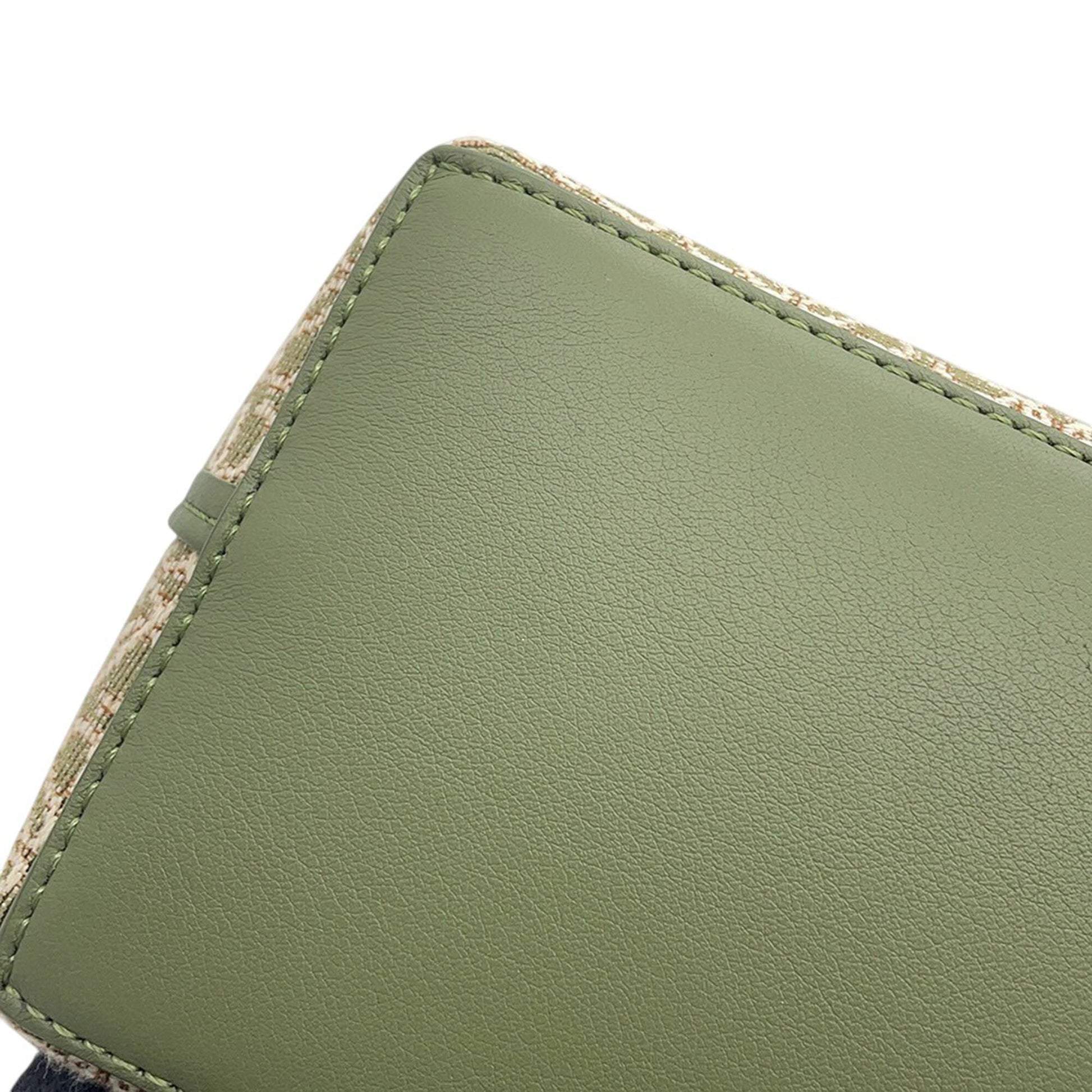 LOEWE Anagram Jacquard and Calfskin Square Tote