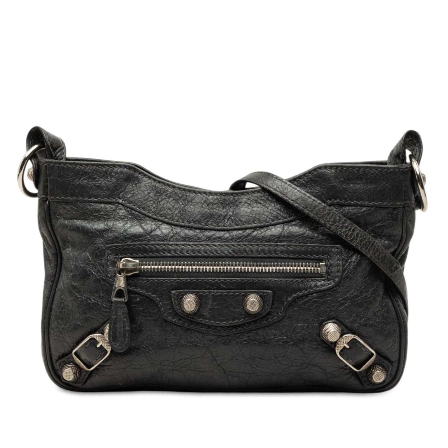 Balenciaga Lambskin Motocross Giant 12 Hip Crossbody