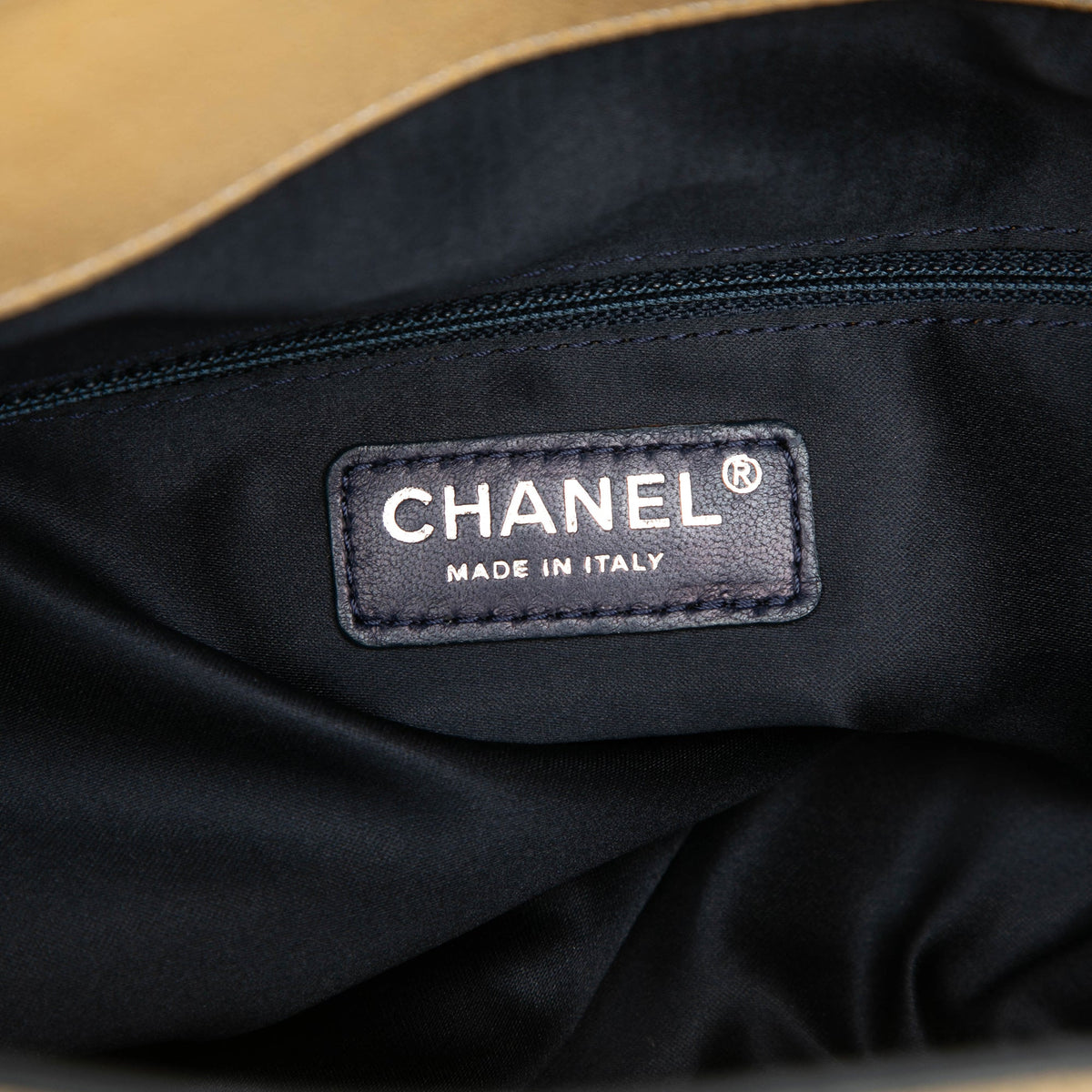 Chanel CC Lambskin Edgy North South Tote