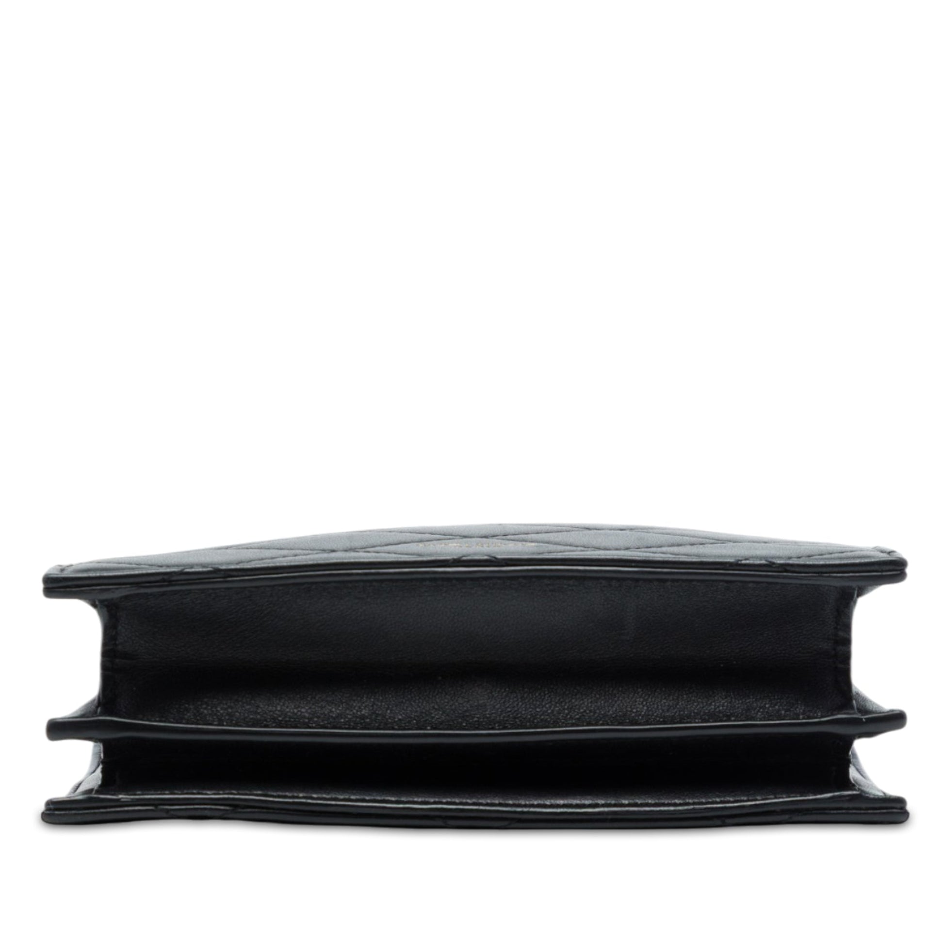 Saint Laurent Quilted Calfskin Le Maillon Square Chain Crossbody