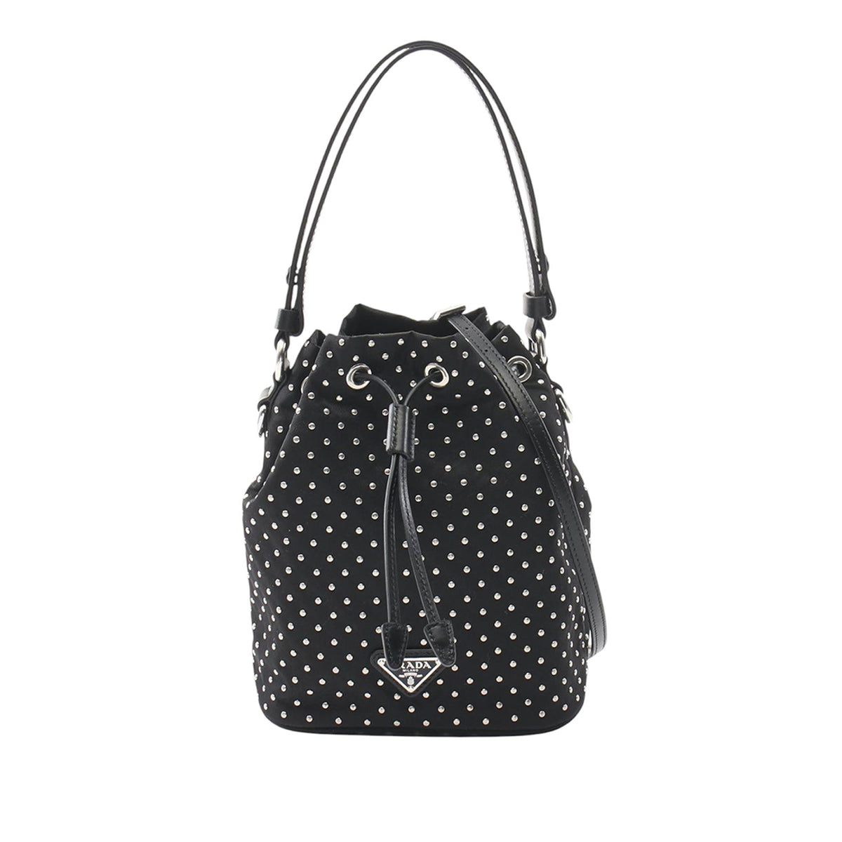 Prada Studded Bucket Bag