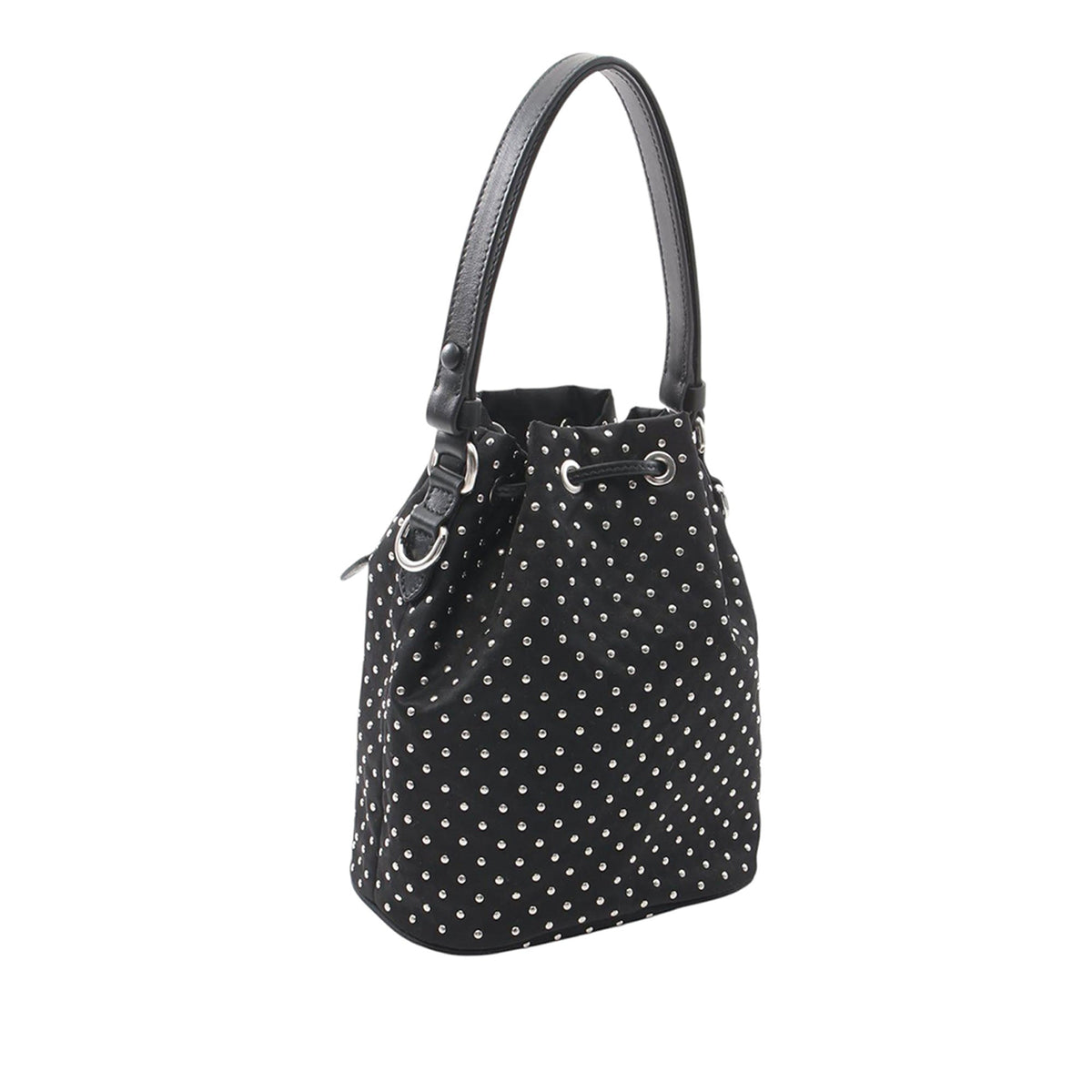 Prada Studded Bucket Bag