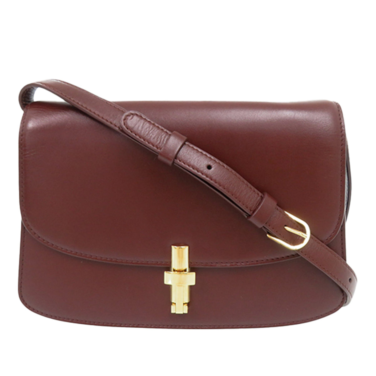 The Row Leather Sofia 8.75 — Red