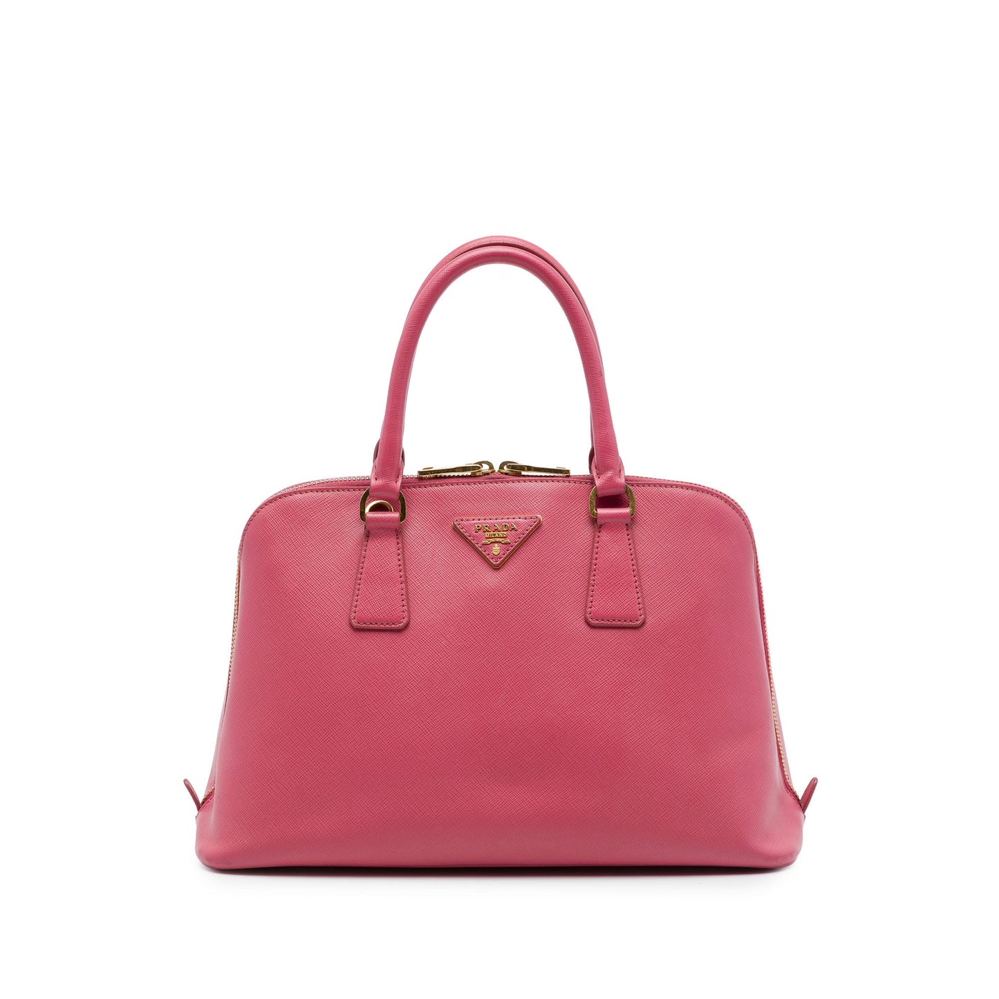 Prada Medium Saffiano Lux Promenade Satchel