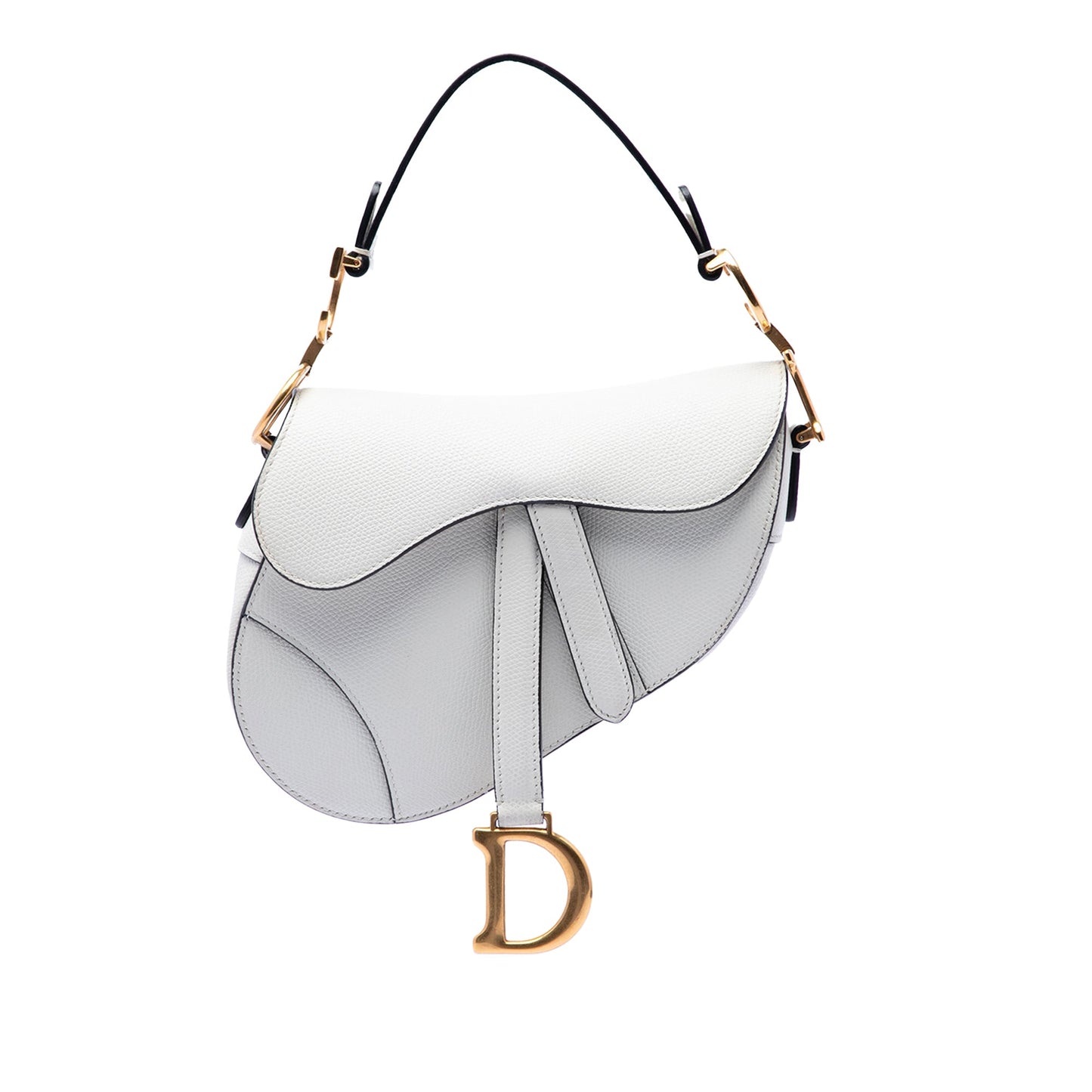 Dior Mini Grained Calfskin Saddle Bag