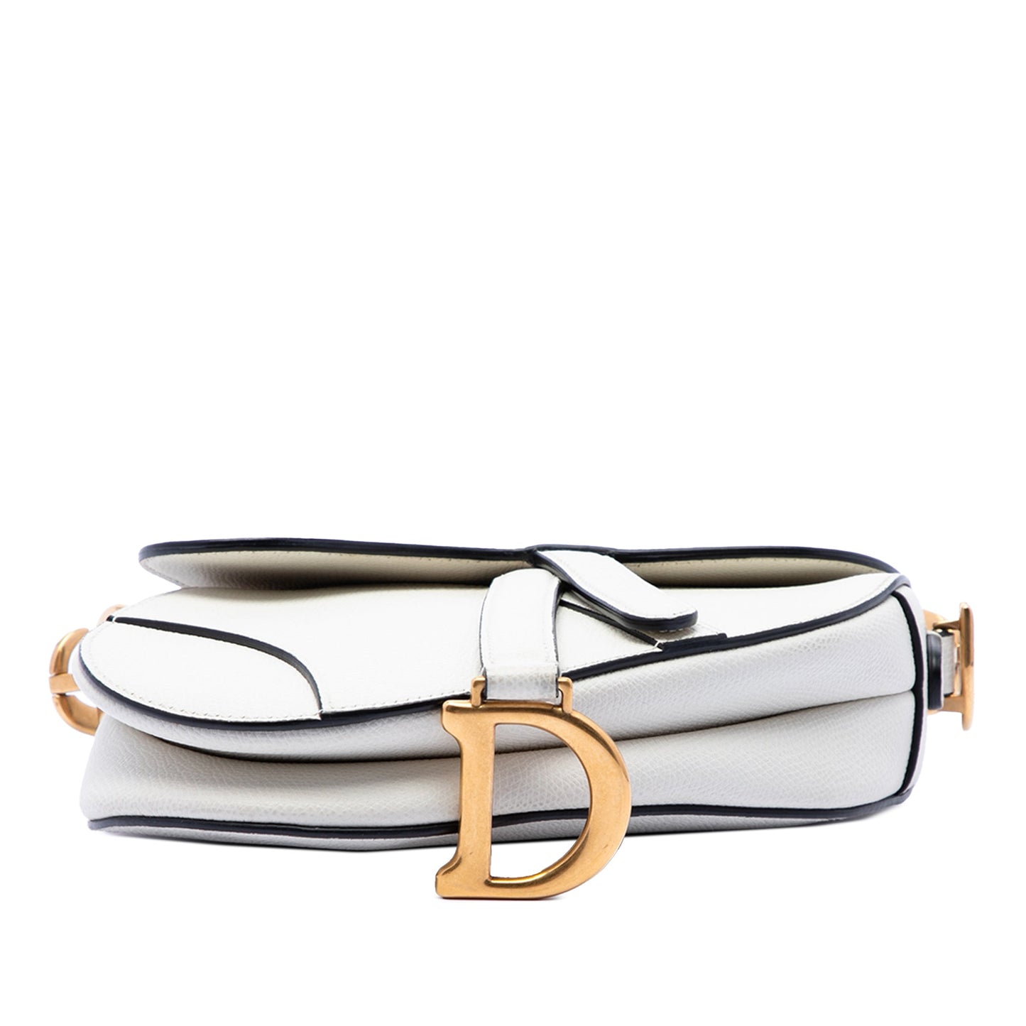 Dior Mini Grained Calfskin Saddle Bag