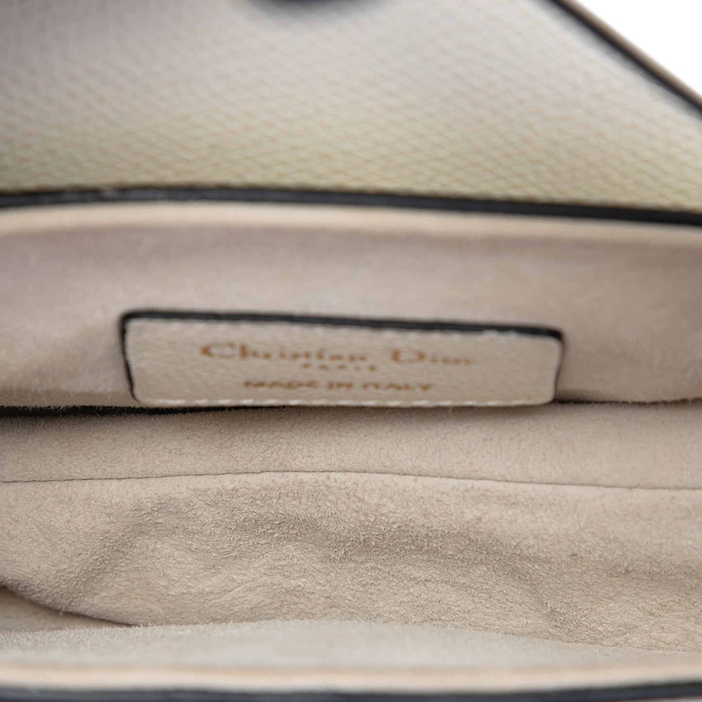 Dior Mini Grained Calfskin Saddle Bag