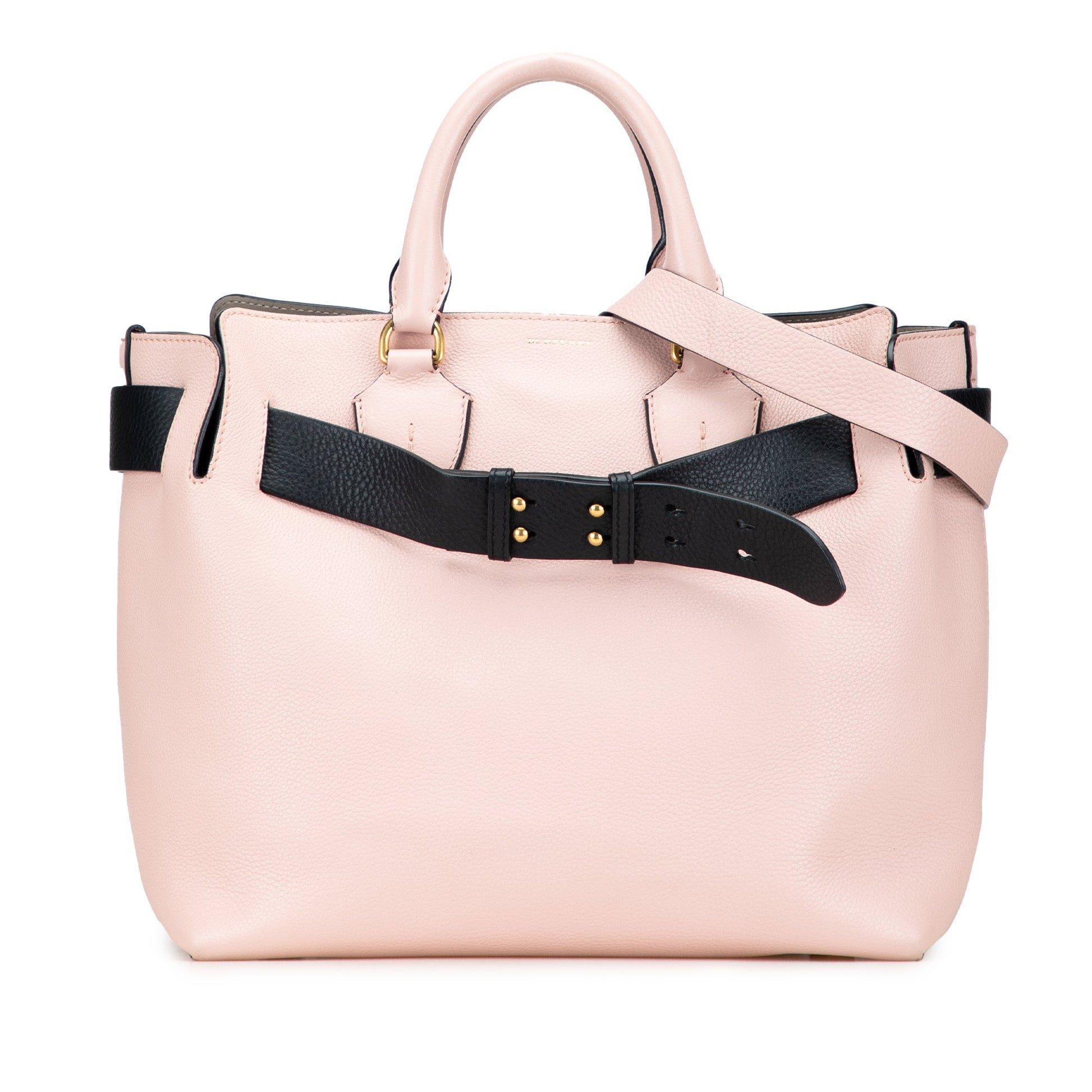 Burberry Medium Bicolor Leather Marais Belt Bag