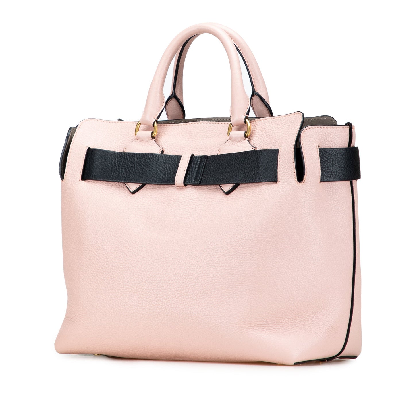 Burberry Medium Bicolor Leather Marais Belt Bag