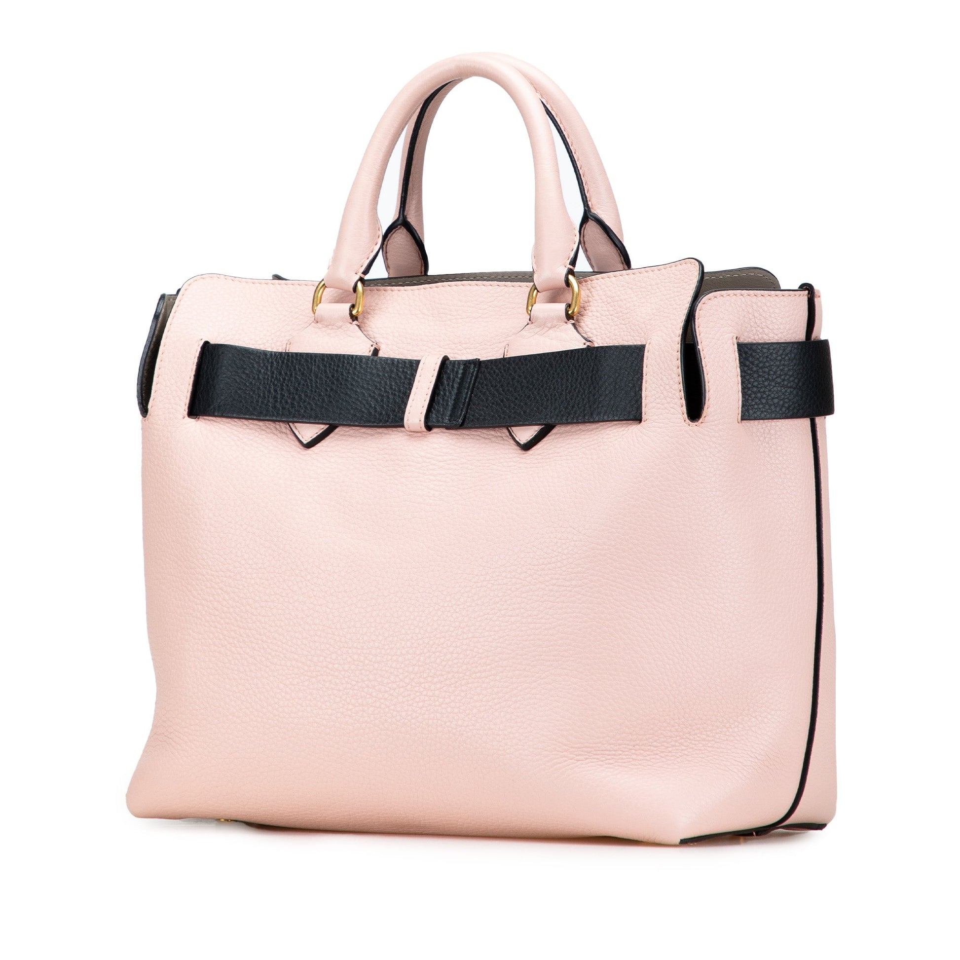 Burberry Medium Bicolor Leather Marais Belt Bag