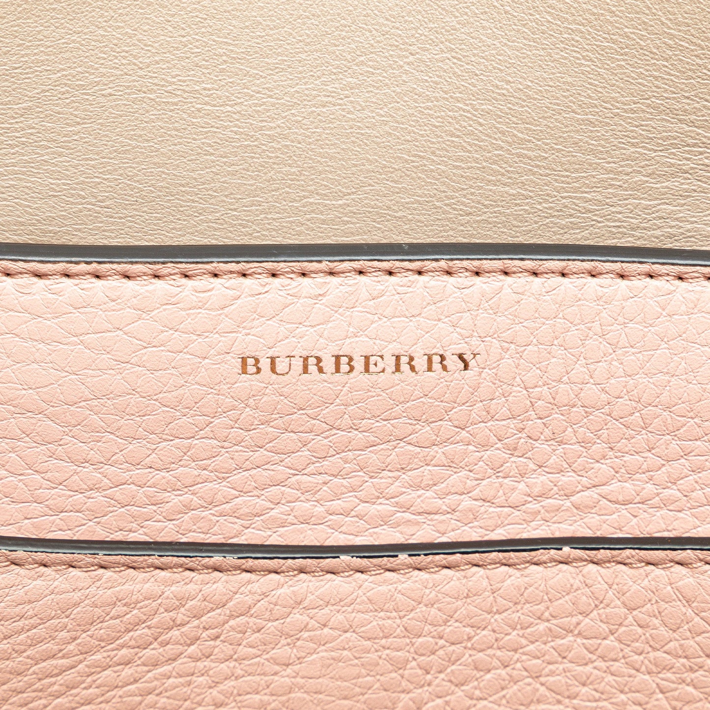 Burberry Medium Bicolor Leather Marais Belt Bag