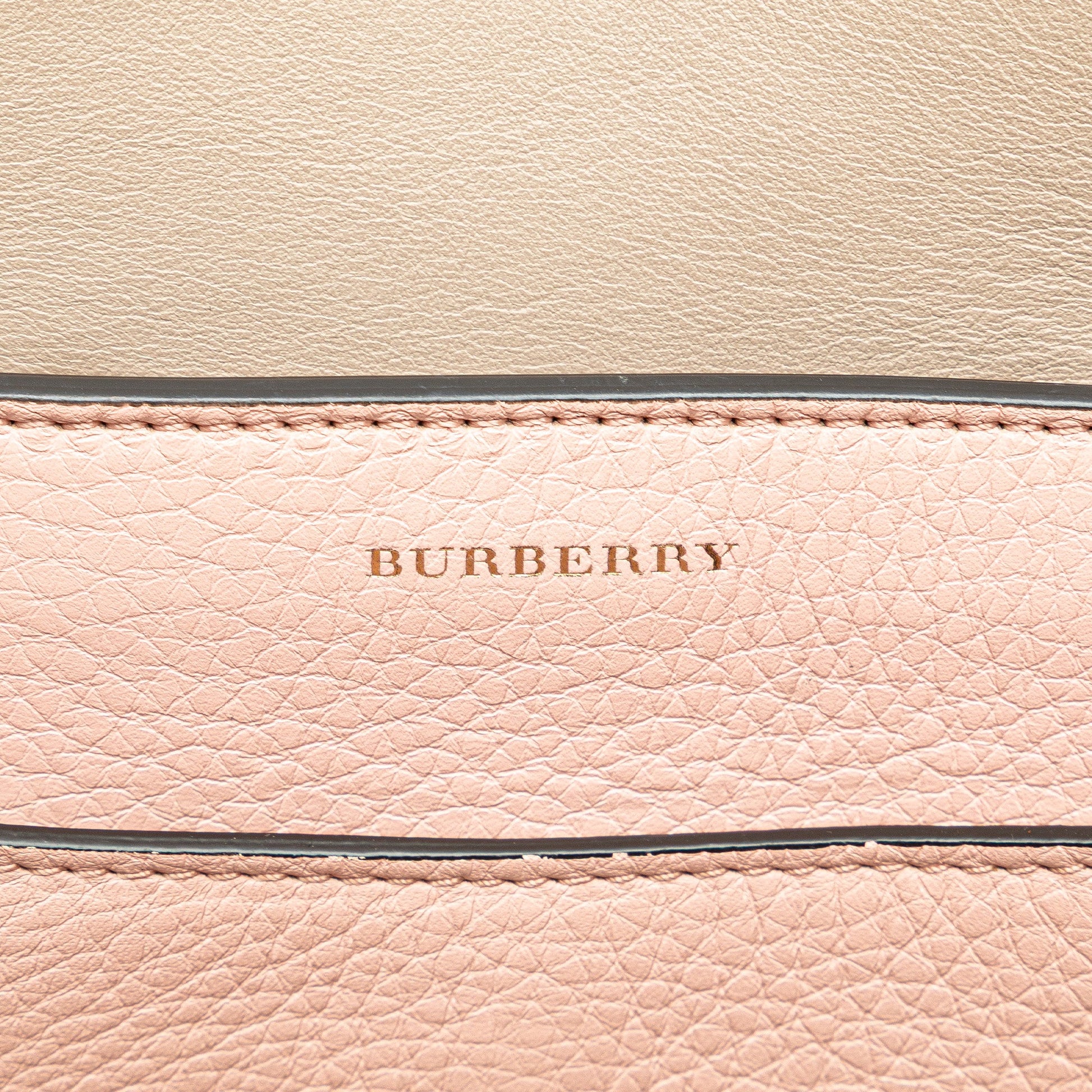 Burberry Medium Bicolor Leather Marais Belt Bag