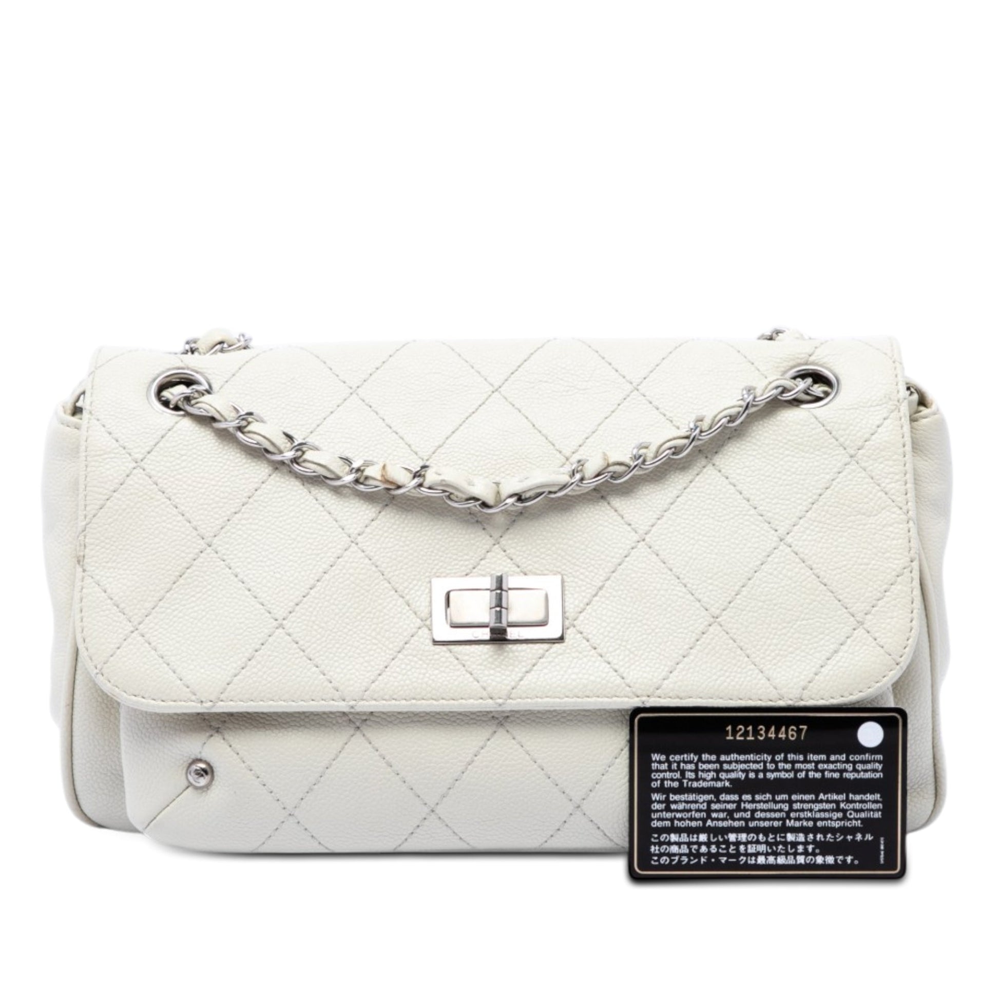 Chanel Quilted Caviar Reissue 2.55 Pocket Flap