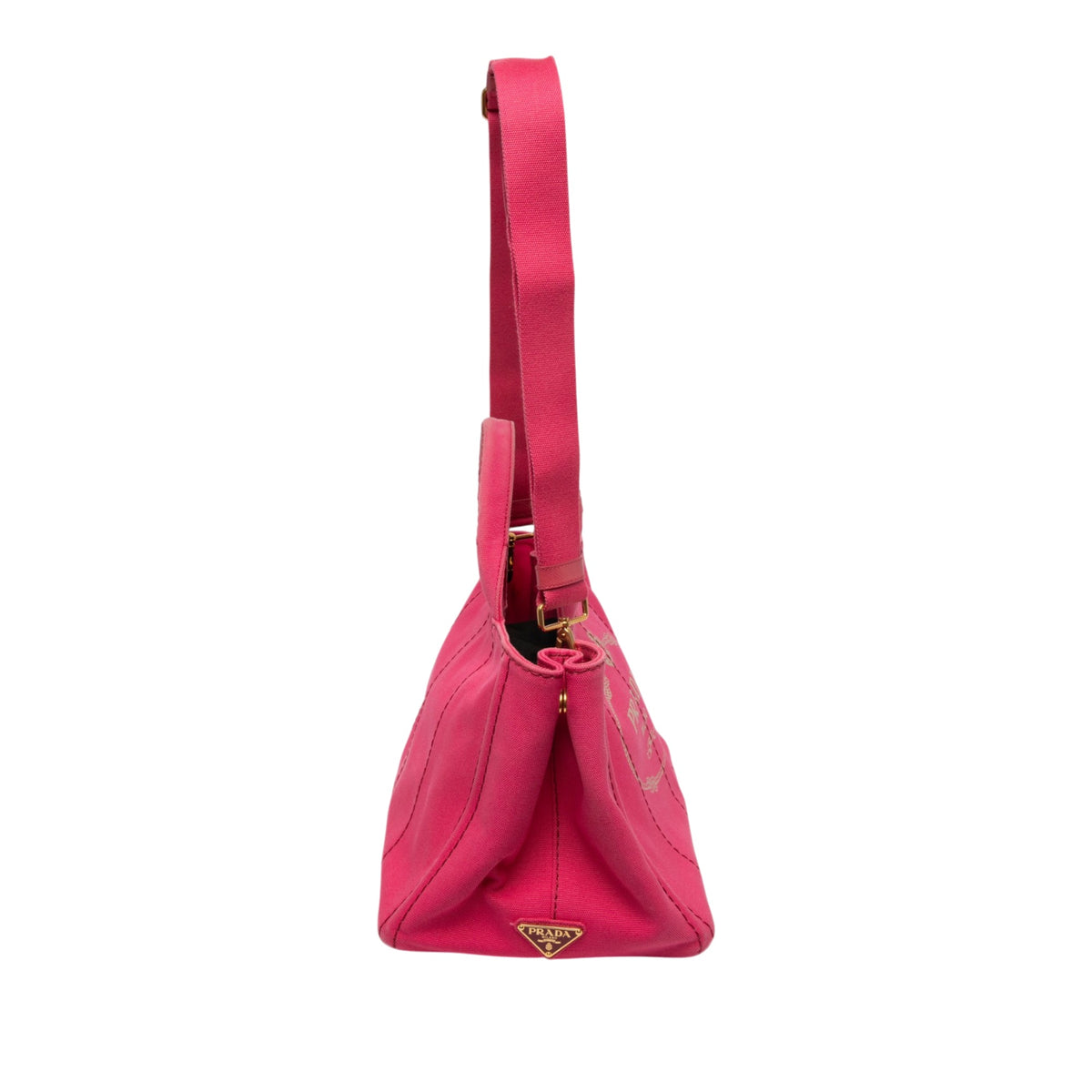 Prada Canvas Canapa Logo Tote