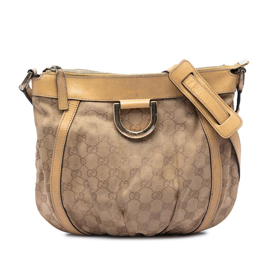 Gucci GG Canvas Abbey D Ring Crossbody
