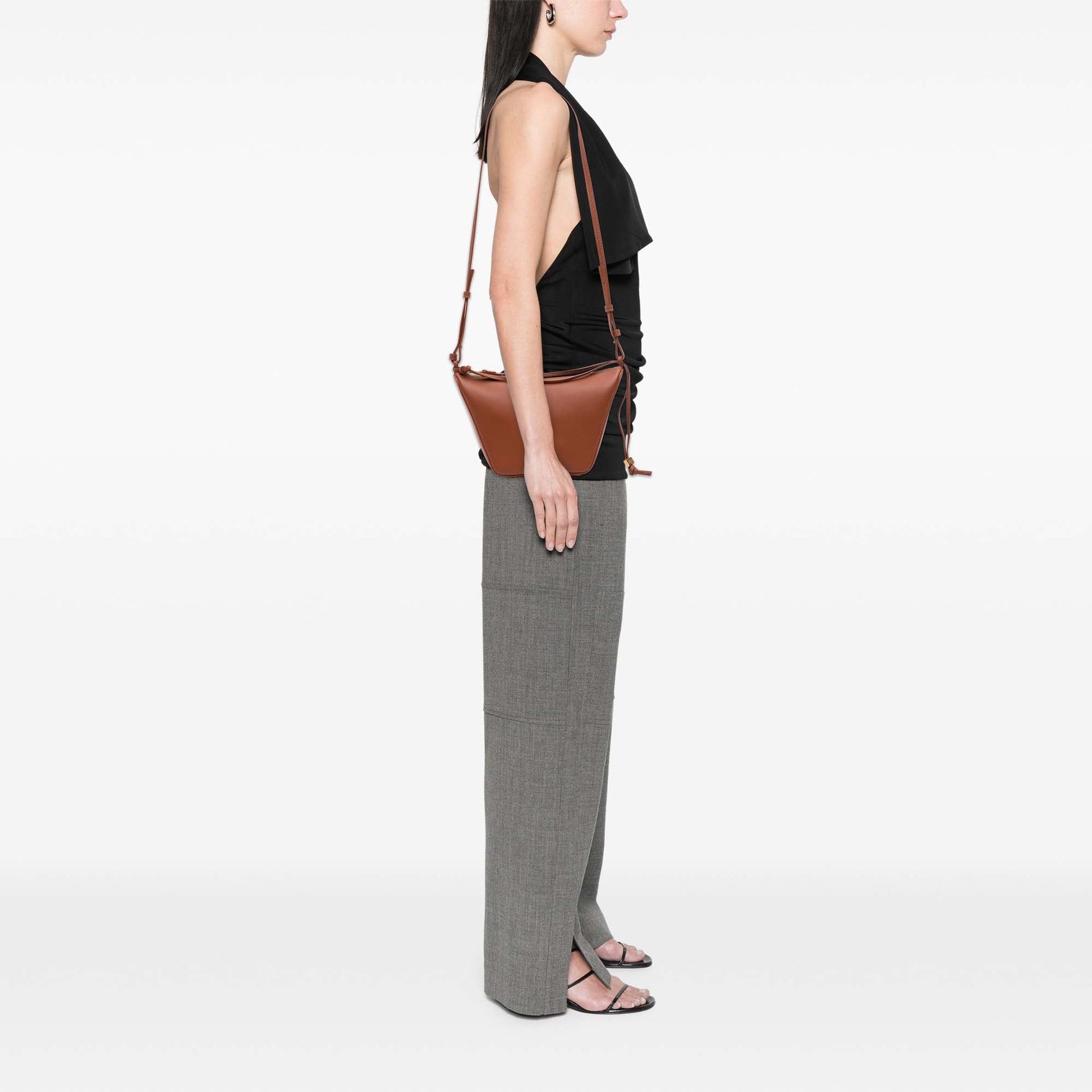 LOEWE Mini Leather Hammock Hobo