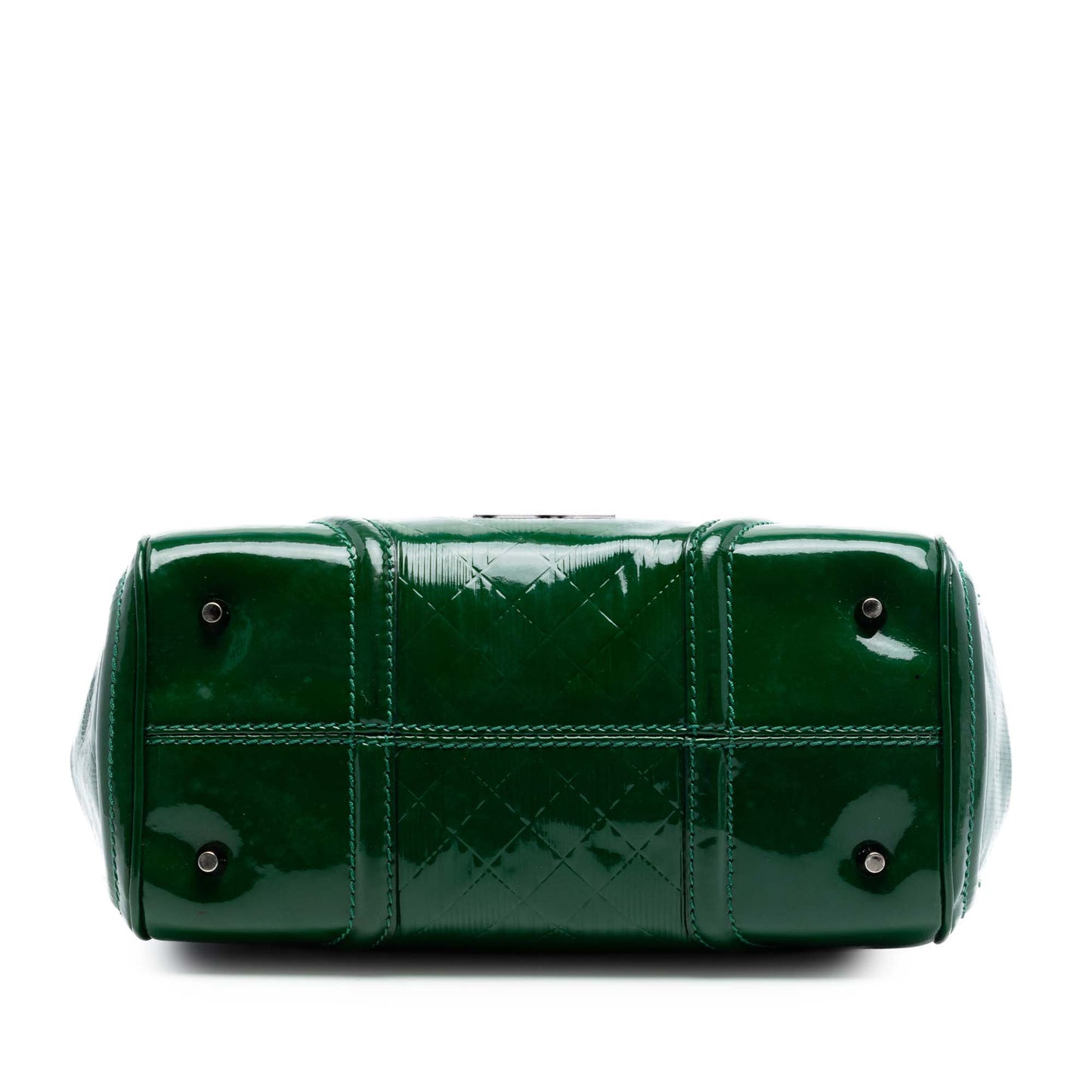 Medium Embossed Patent Anford Satchel