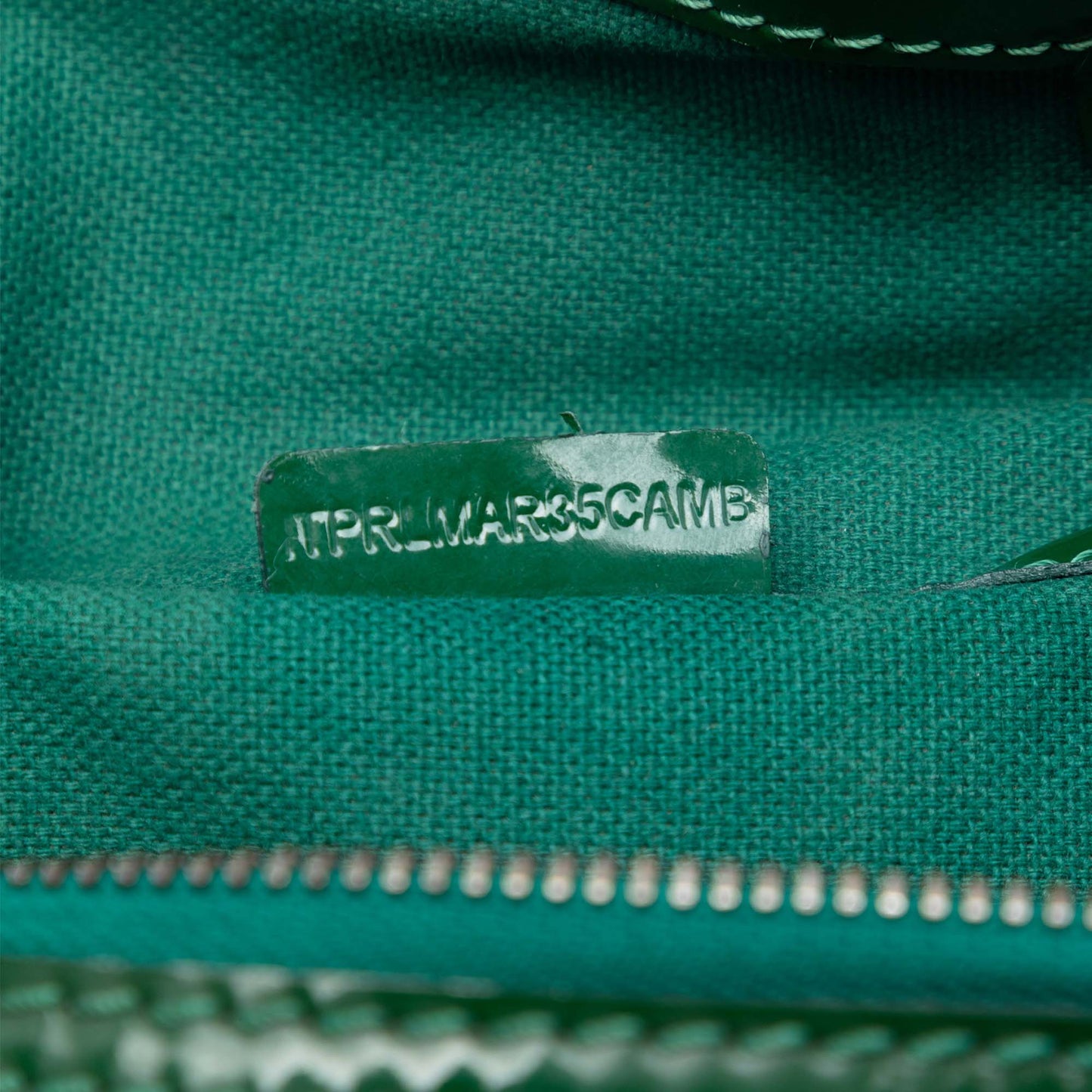Medium Embossed Patent Anford Satchel