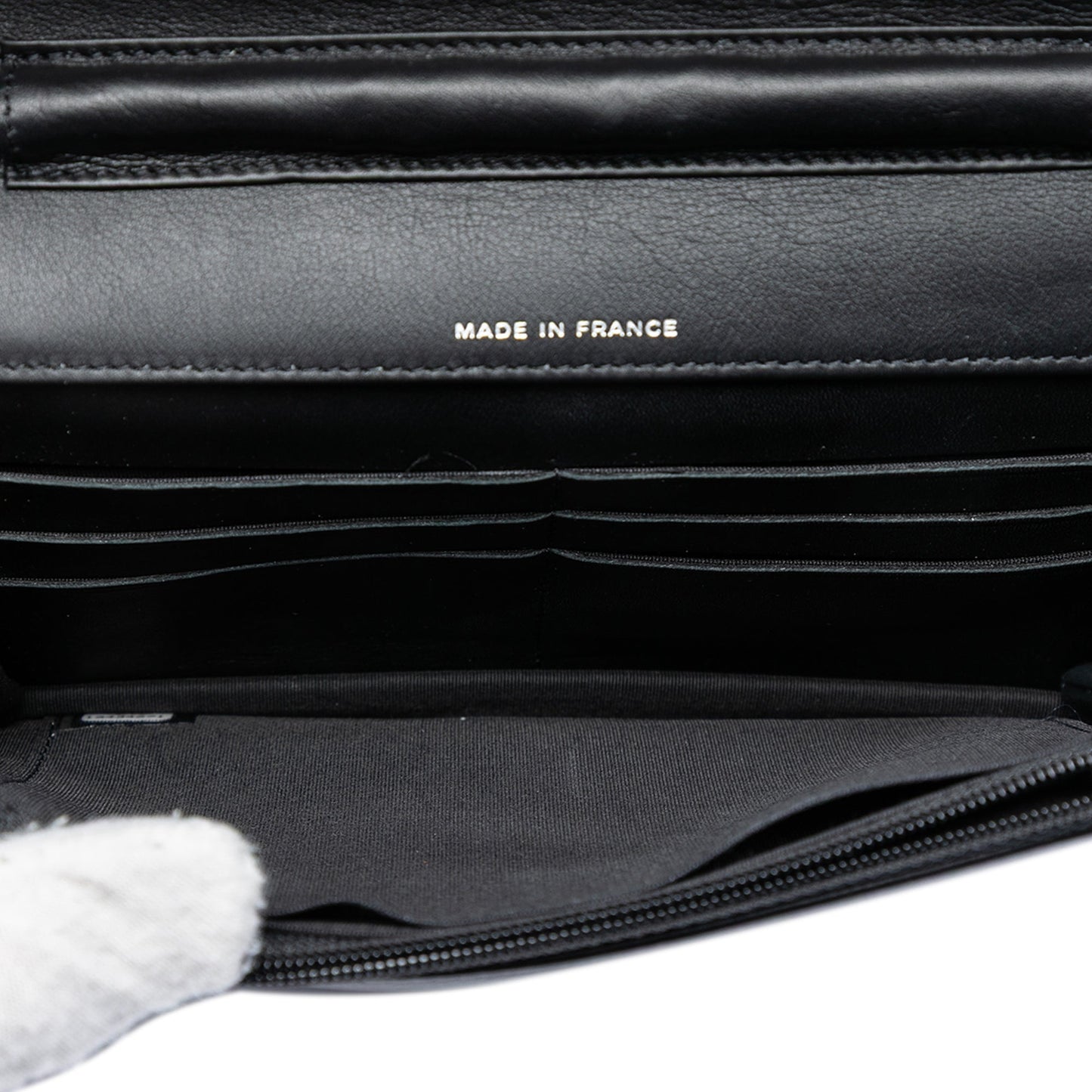 Chanel CC Patent Strass Embellished Wallet On Chain