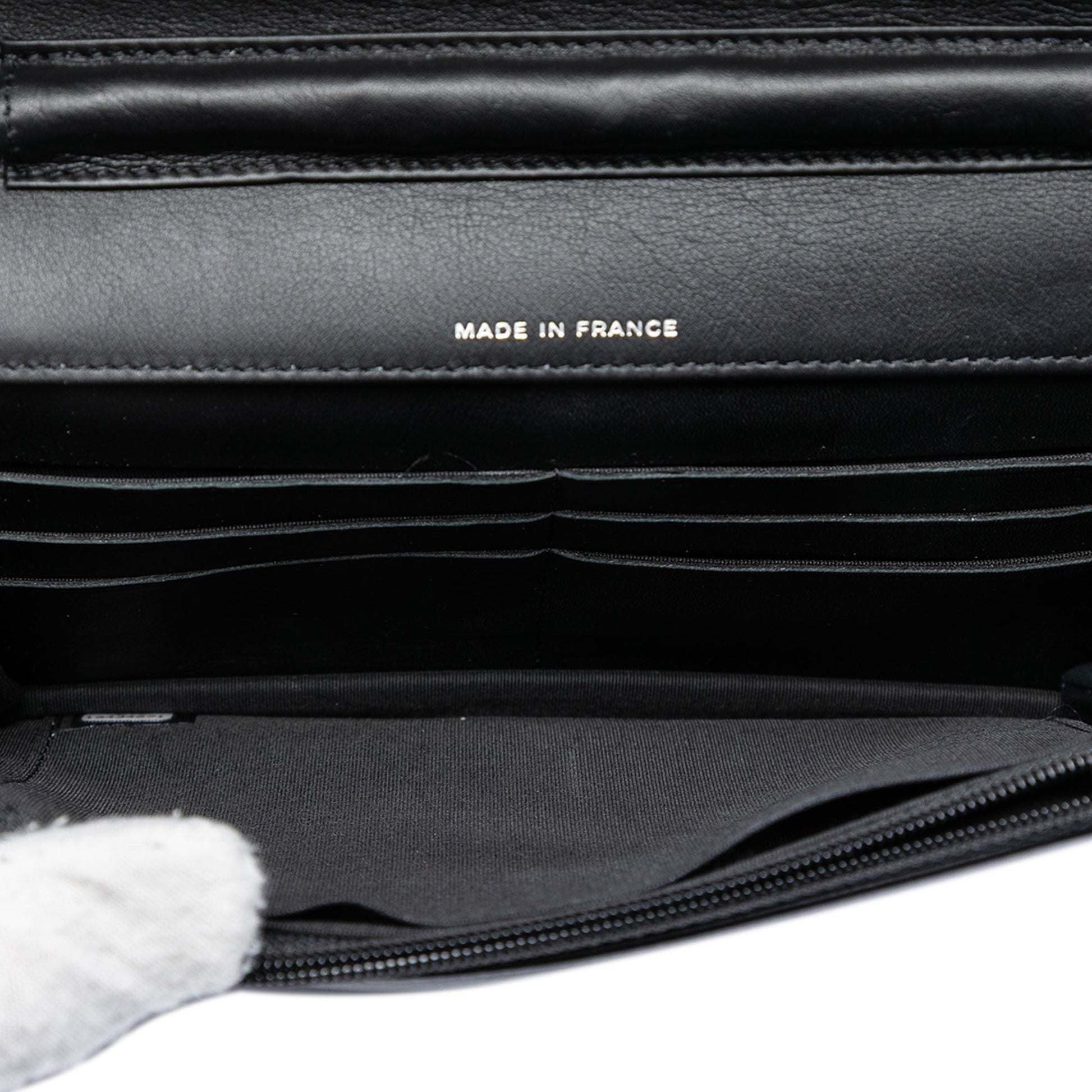 Chanel CC Patent Strass Embellished Wallet On Chain