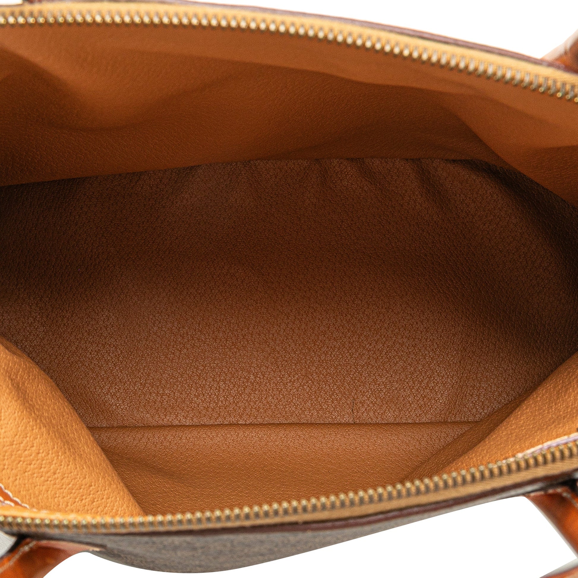 Celine Macadam Coated Canvas Dome Satchel