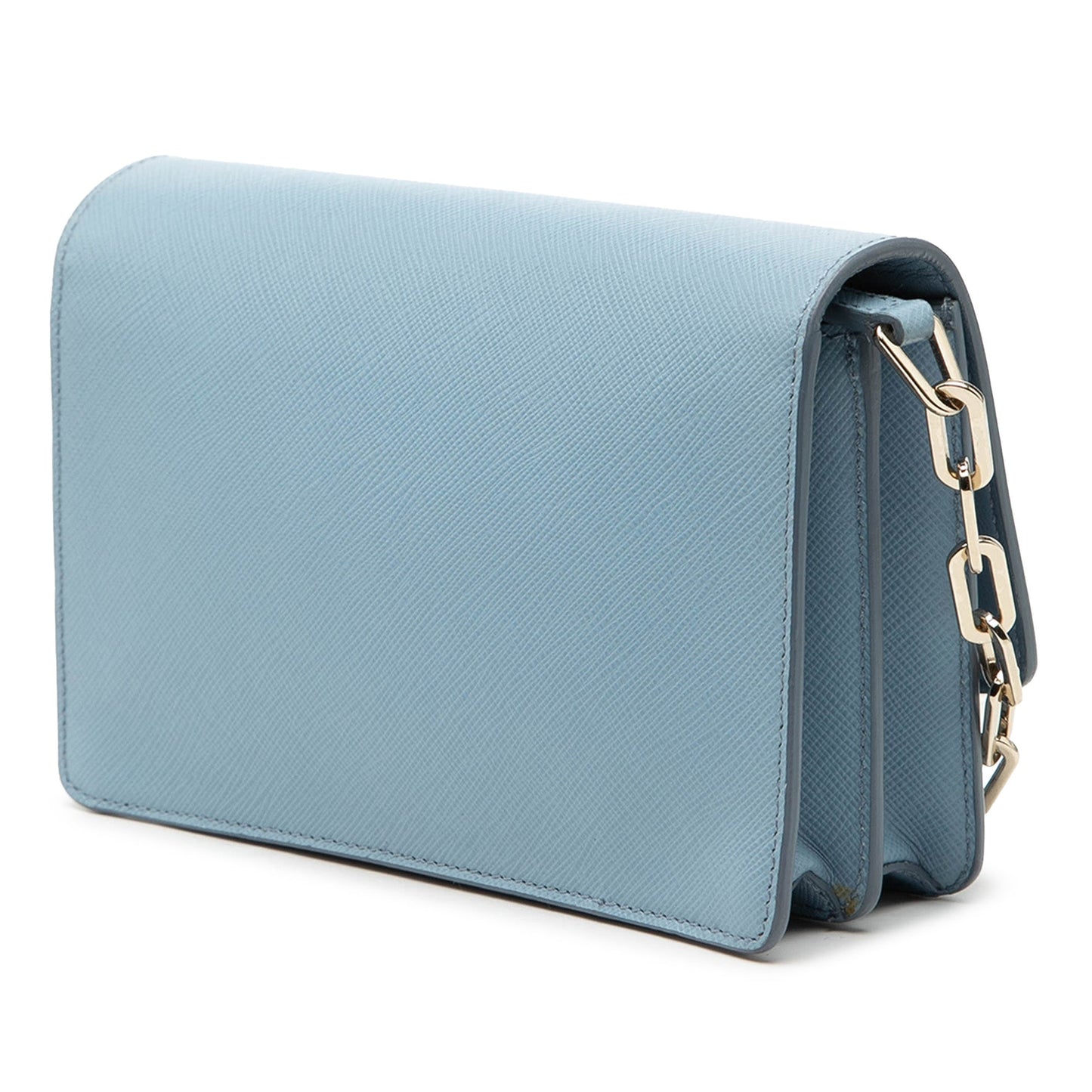 Prada Saffiano Lux Wallet On Chain