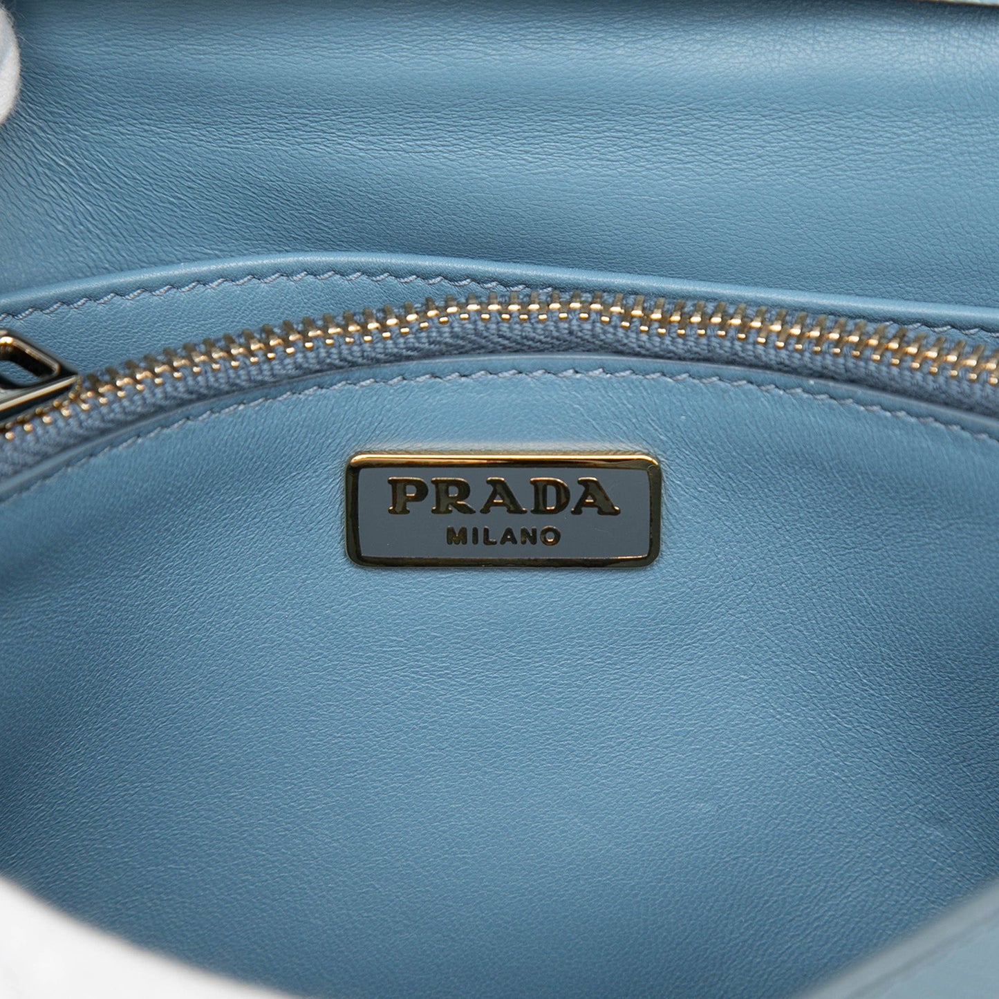 Prada Saffiano Lux Wallet On Chain