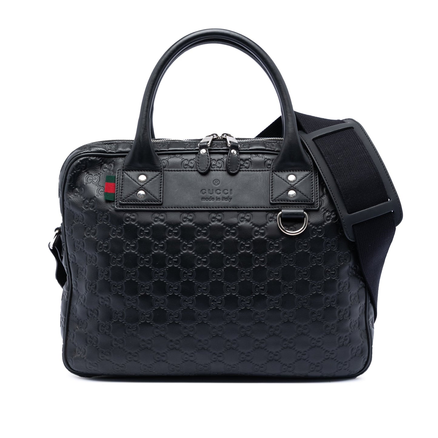 Gucci Guccissima Web Business Bag