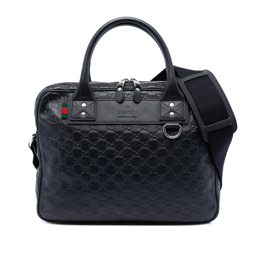 Gucci Guccissima Web Business Bag