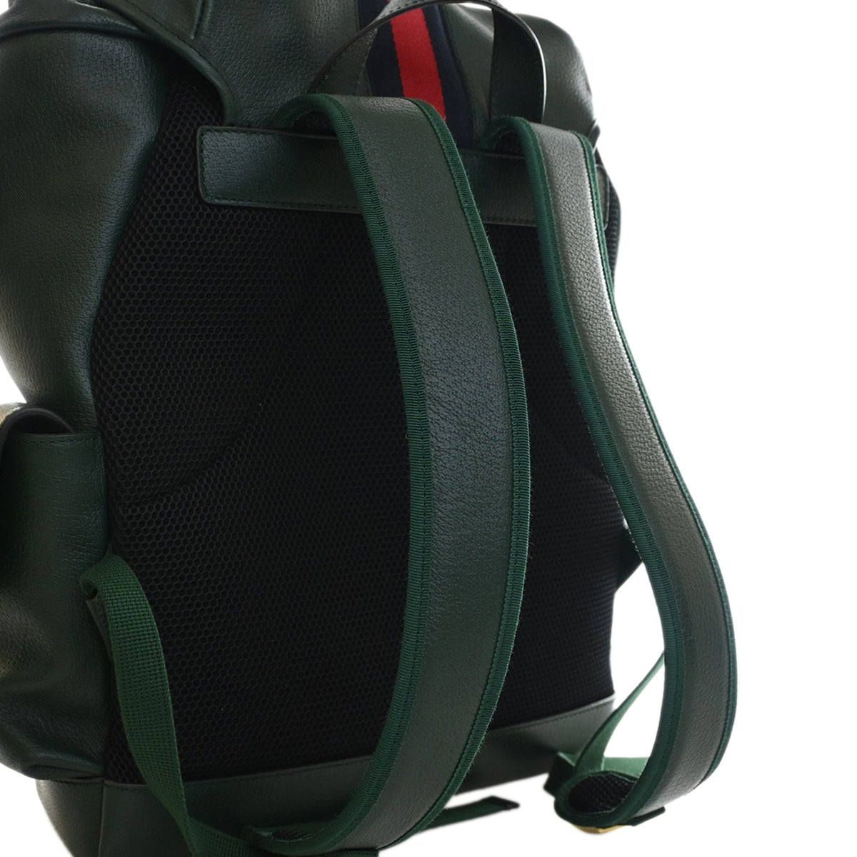 Gucci Large Calfskin Web Ophidia Backpack