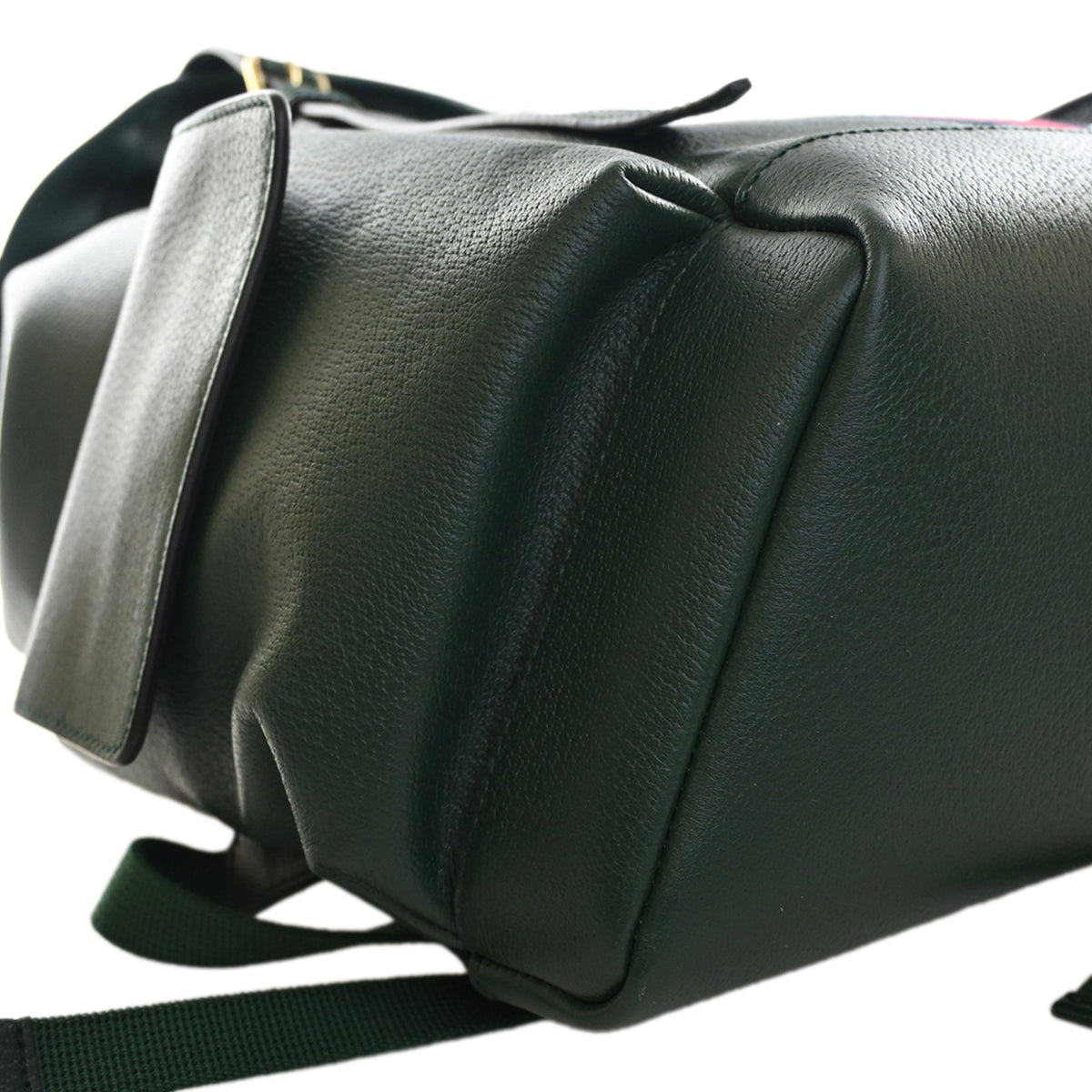 Gucci Large Calfskin Web Ophidia Backpack