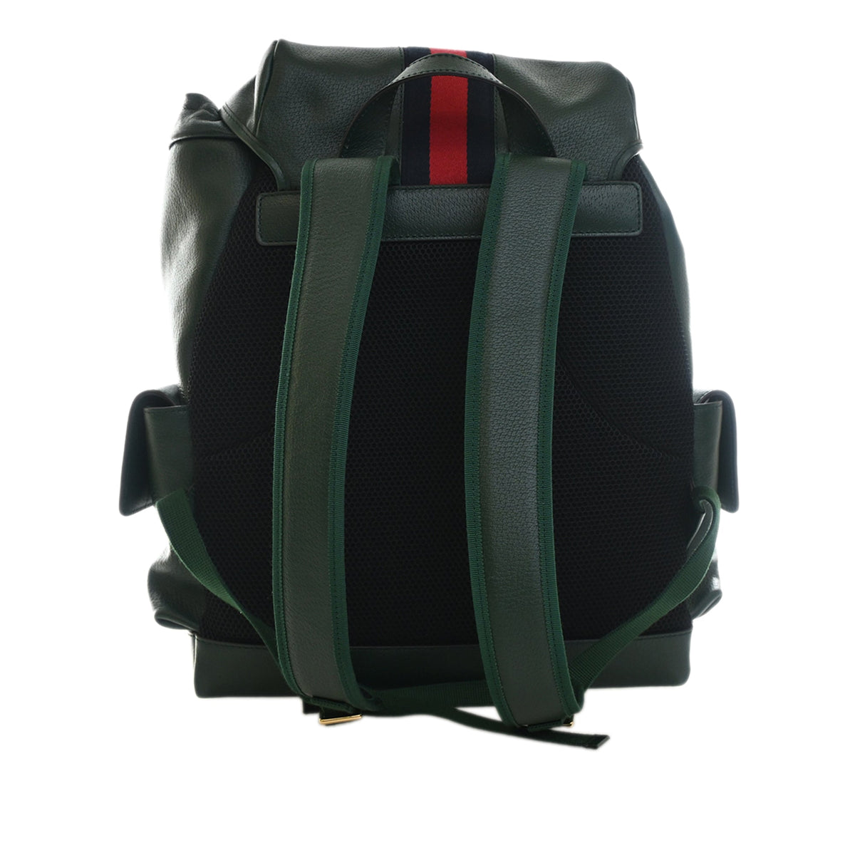 Gucci Large Calfskin Web Ophidia Backpack