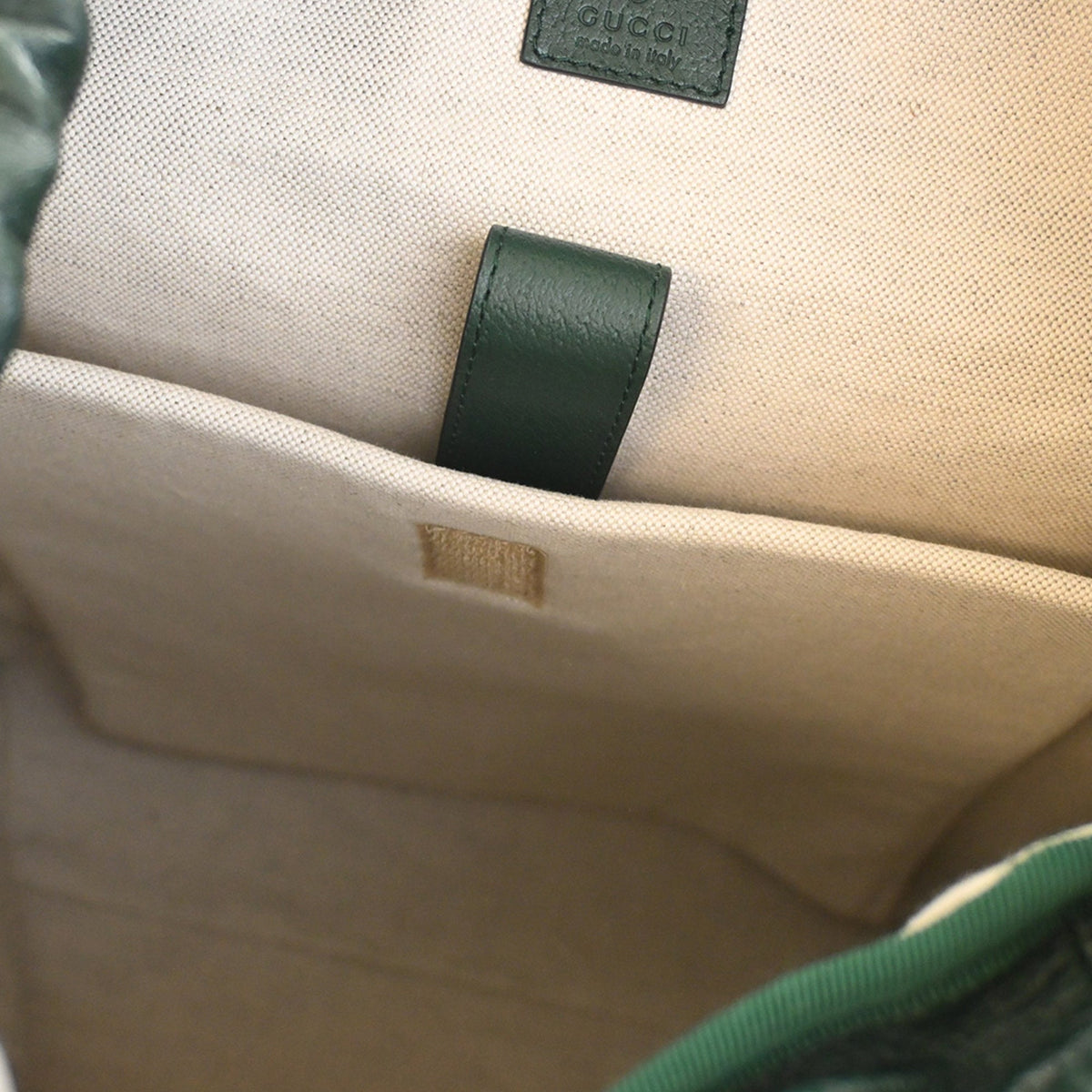 Gucci Large Calfskin Web Ophidia Backpack
