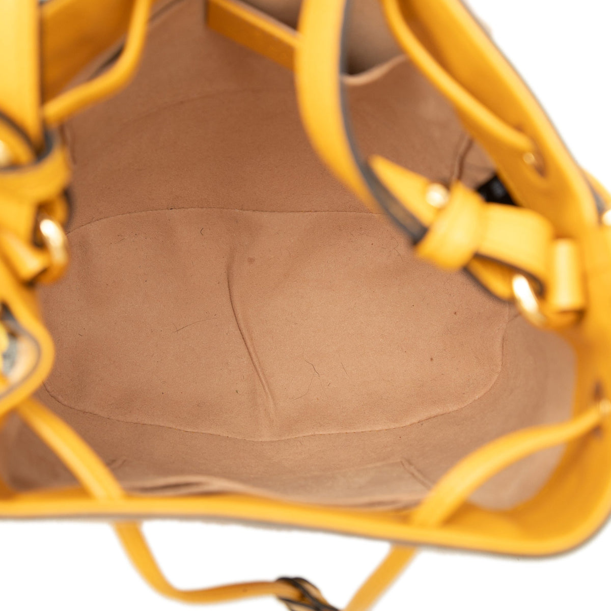 Gucci Small GG Supreme Flora Ophidia Bucket Bag