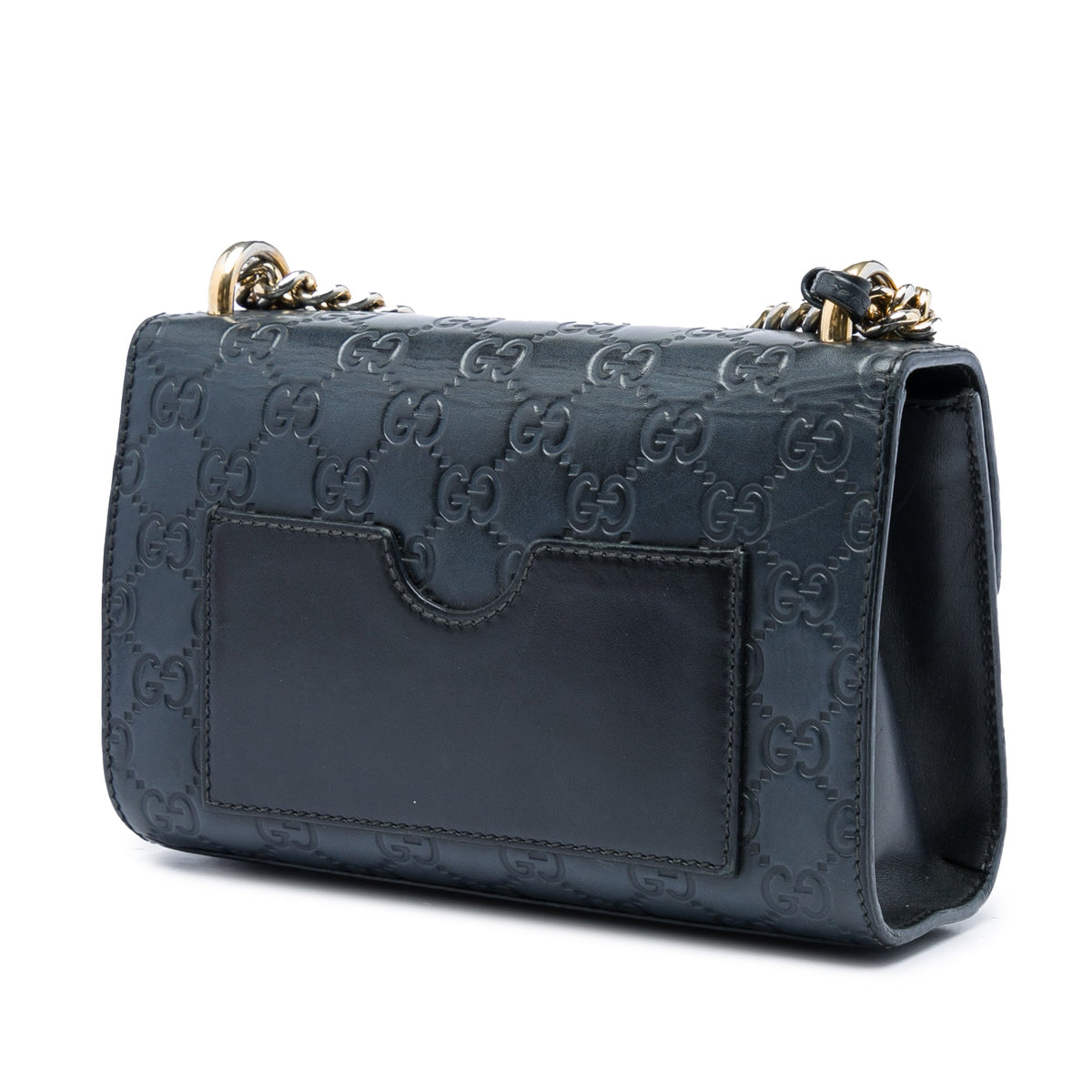Gucci Small Guccissima Padlock Crossbody