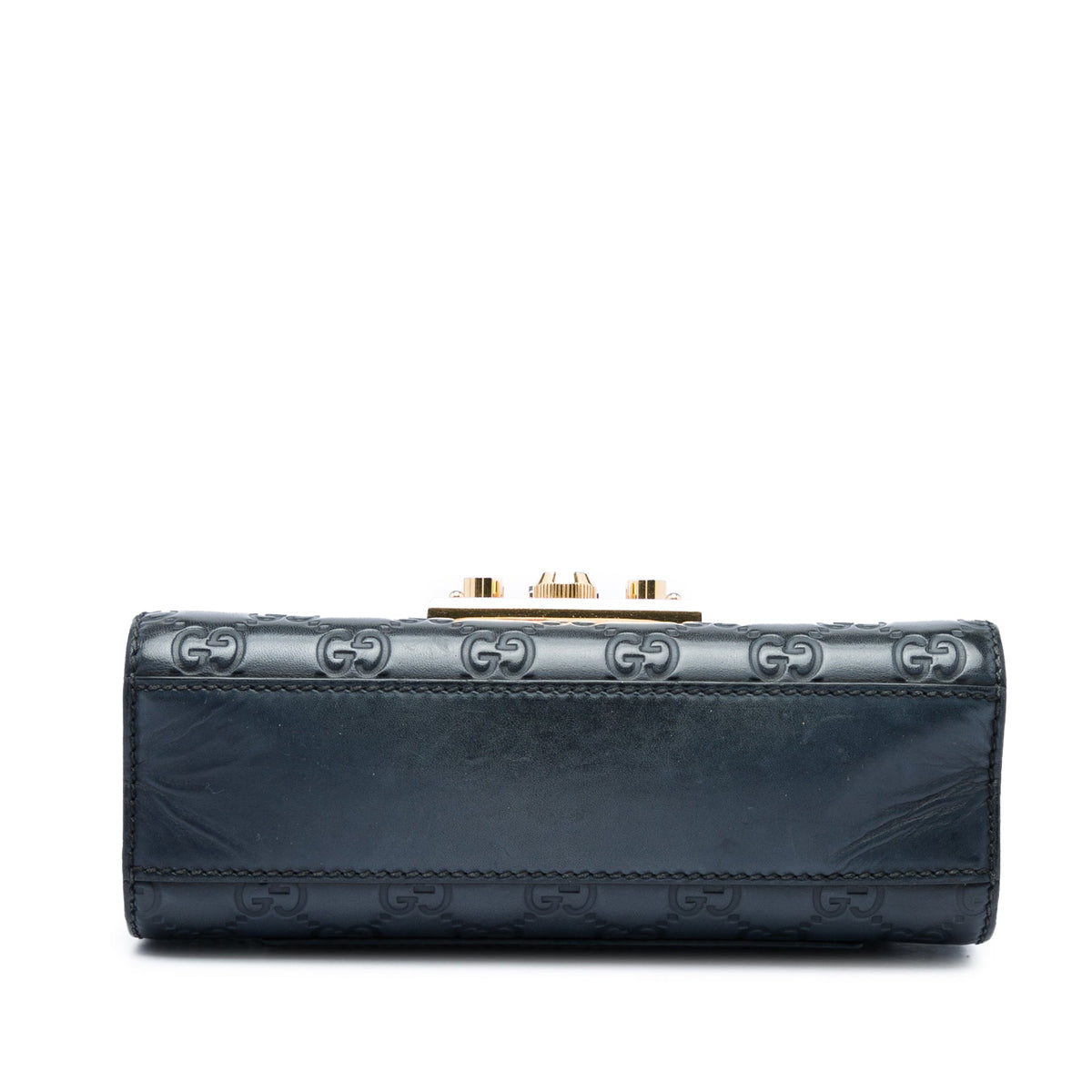 Gucci Small Guccissima Padlock Crossbody