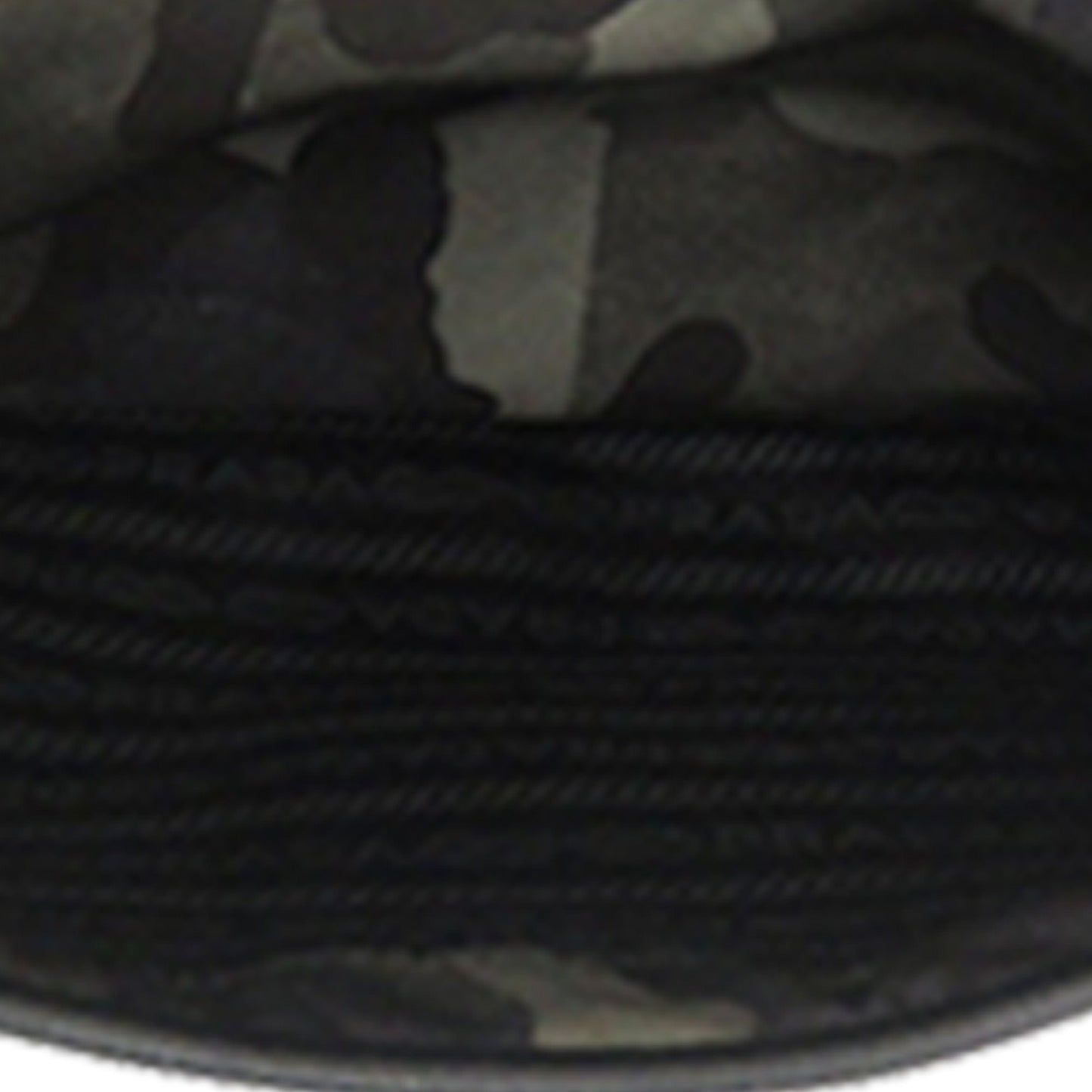 Prada Saffiano Trimmed Tessuto Camouflage Double Buckle Messenger Bag