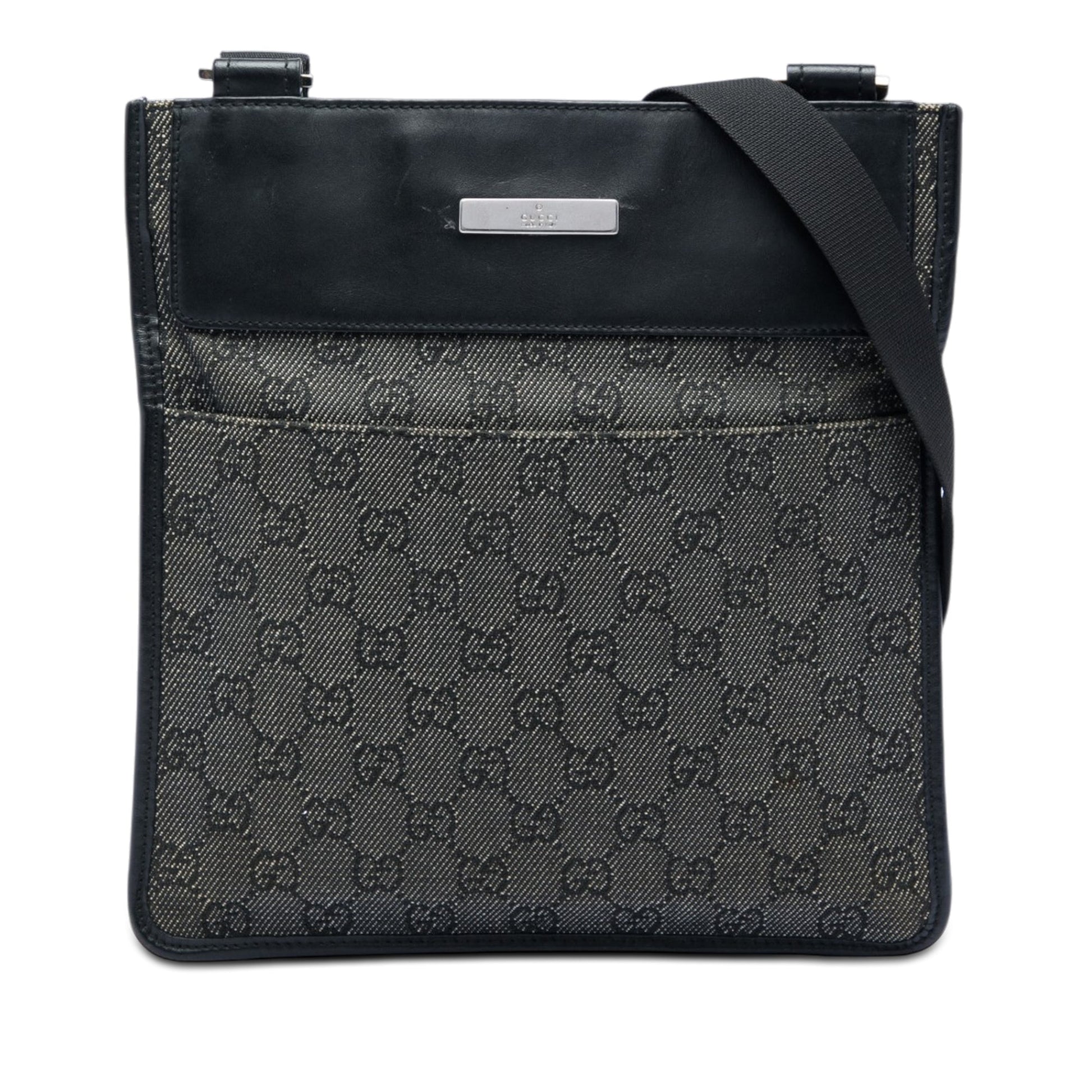 Gucci GG Denim Crossbody