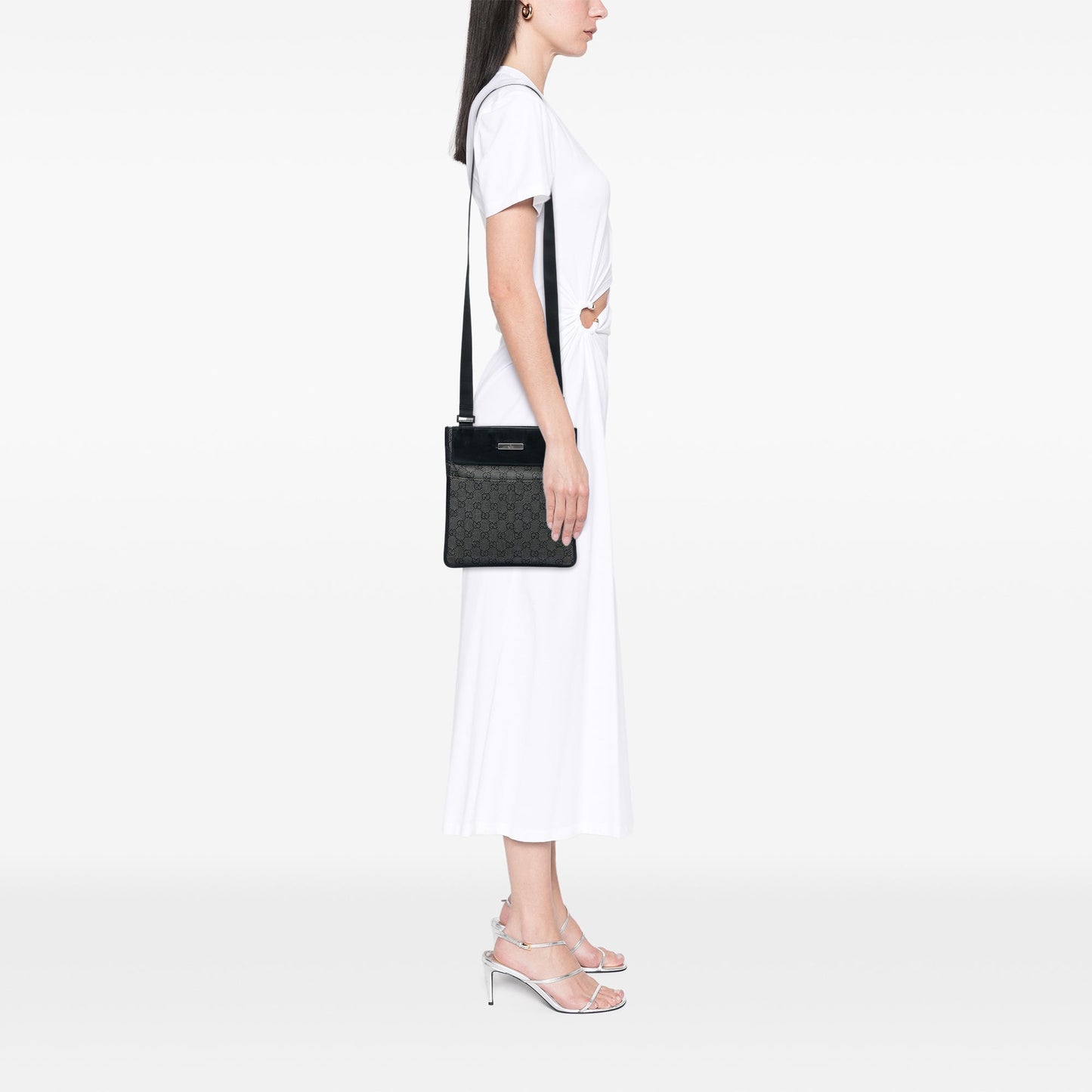Gucci GG Denim Crossbody