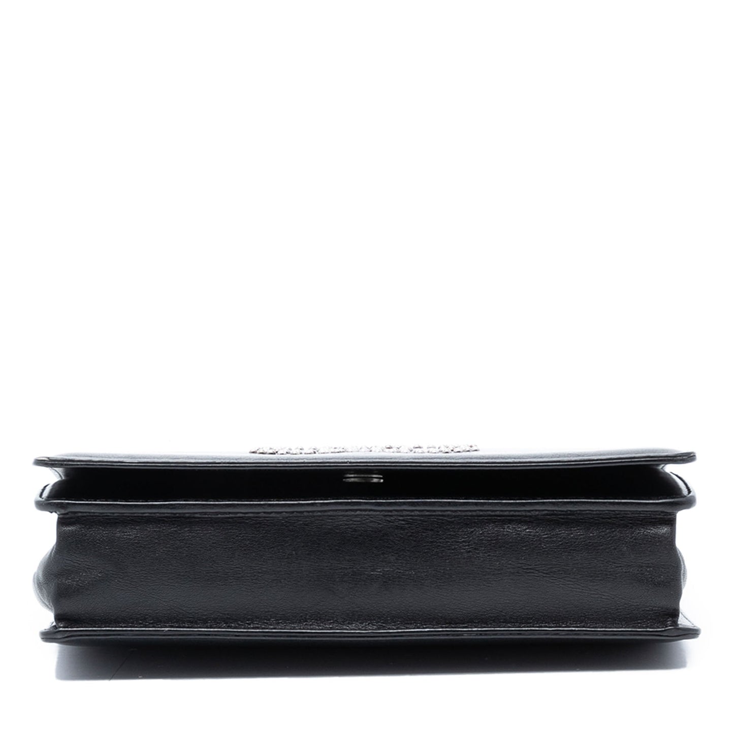 Chanel Studded Lambskin CC Wallet on Chain