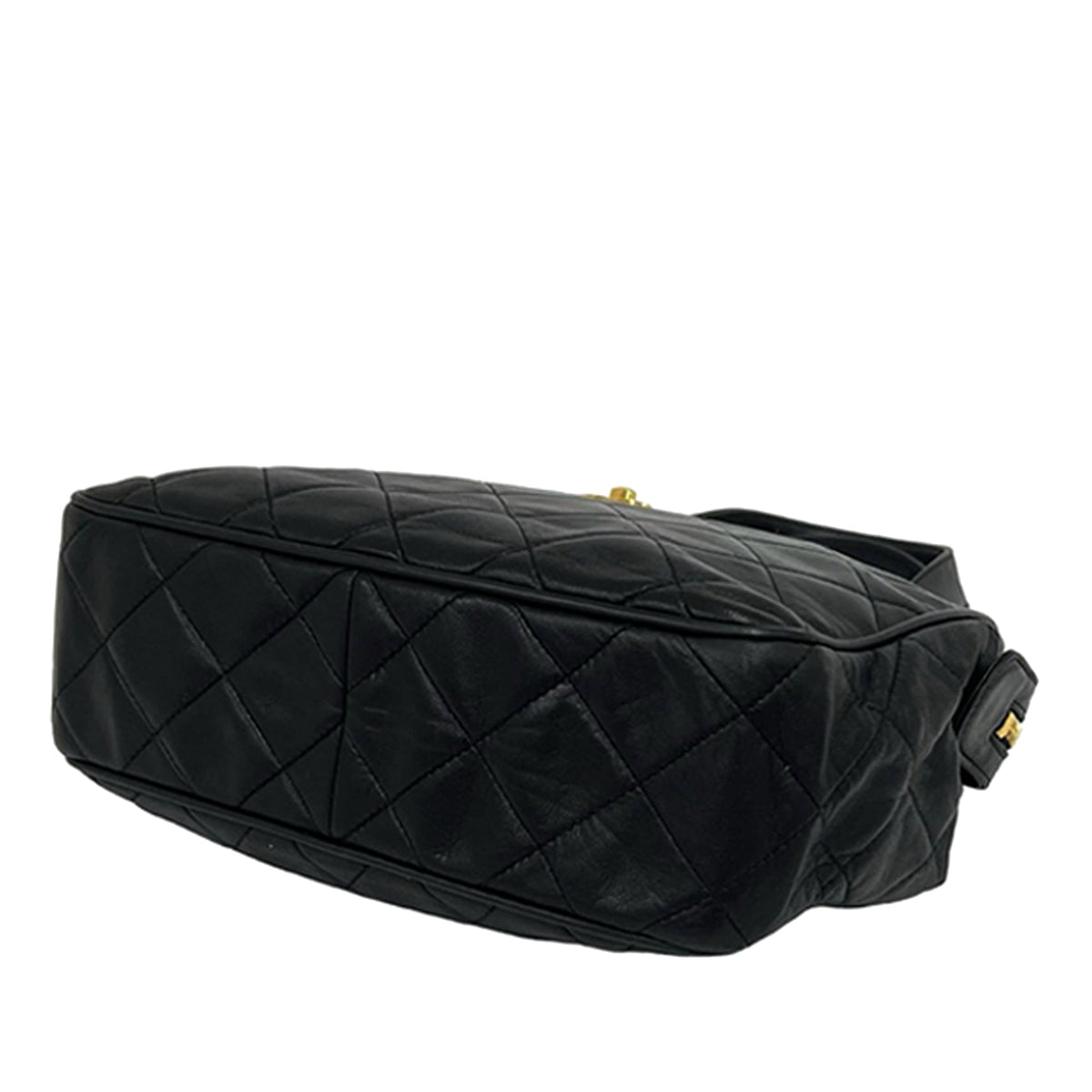 Chanel CC Quilted Lambskin Handbag